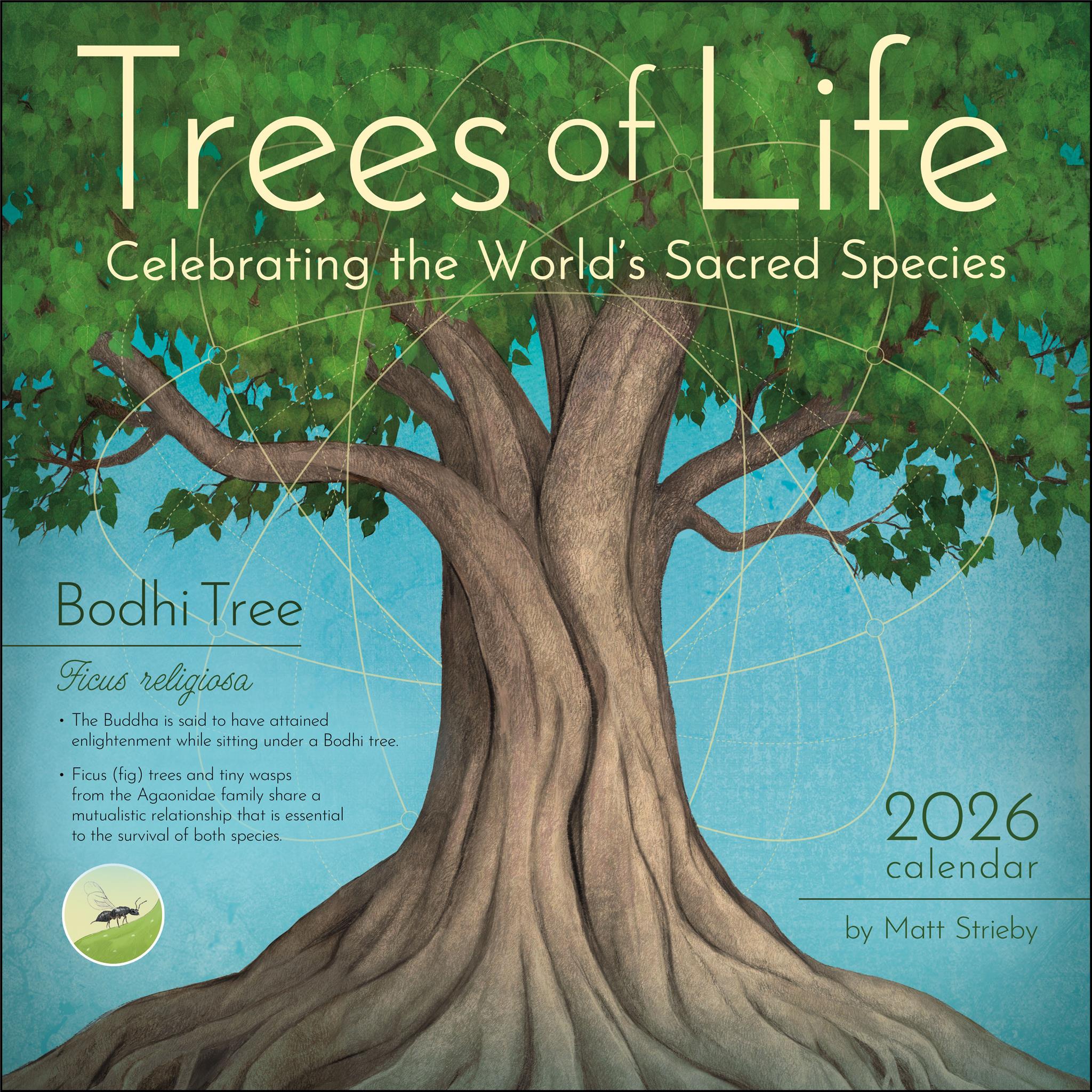 Trees Of Life 2026 Wall Calendar - Online Only