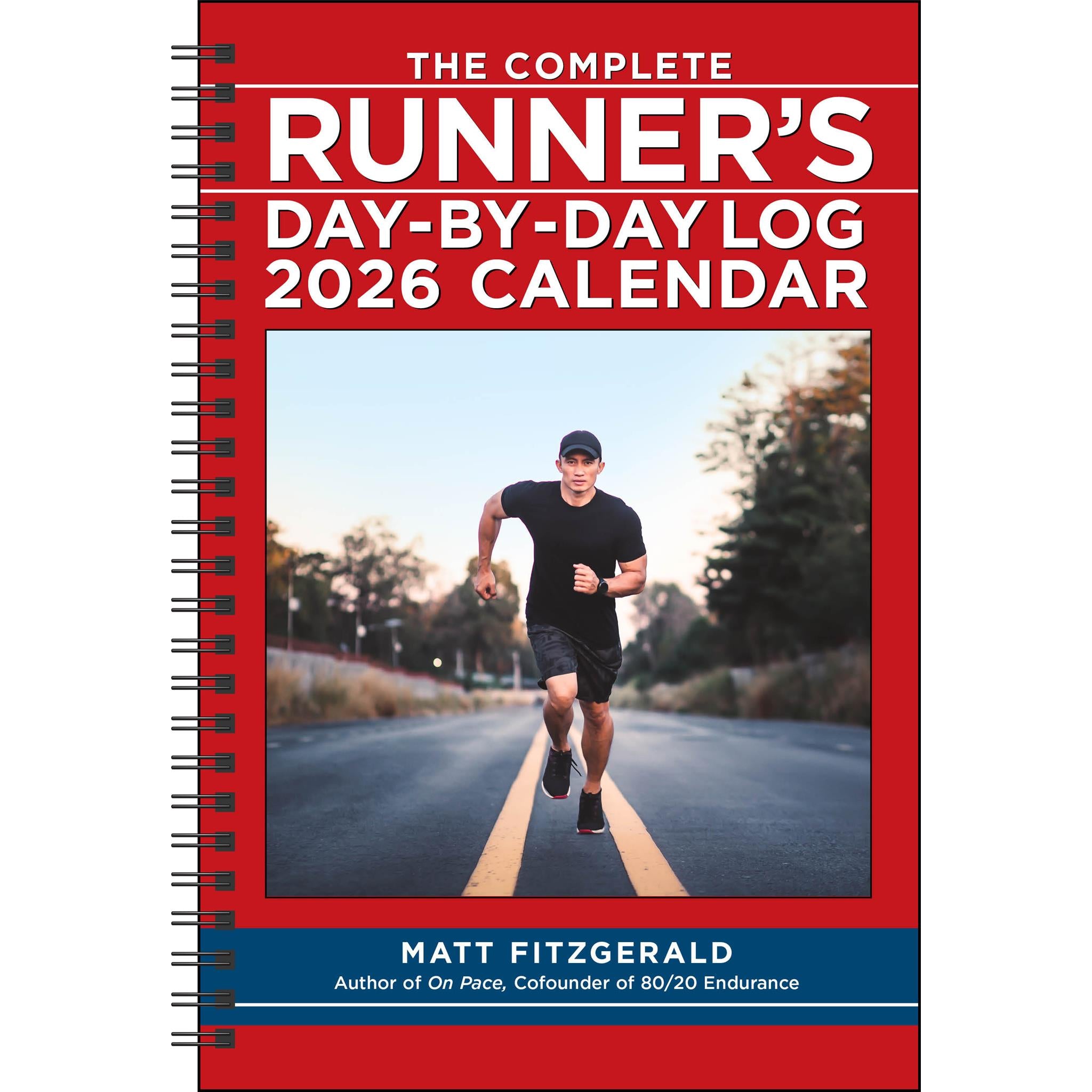 Complete Runner's Log 2026 Engagement Calendar