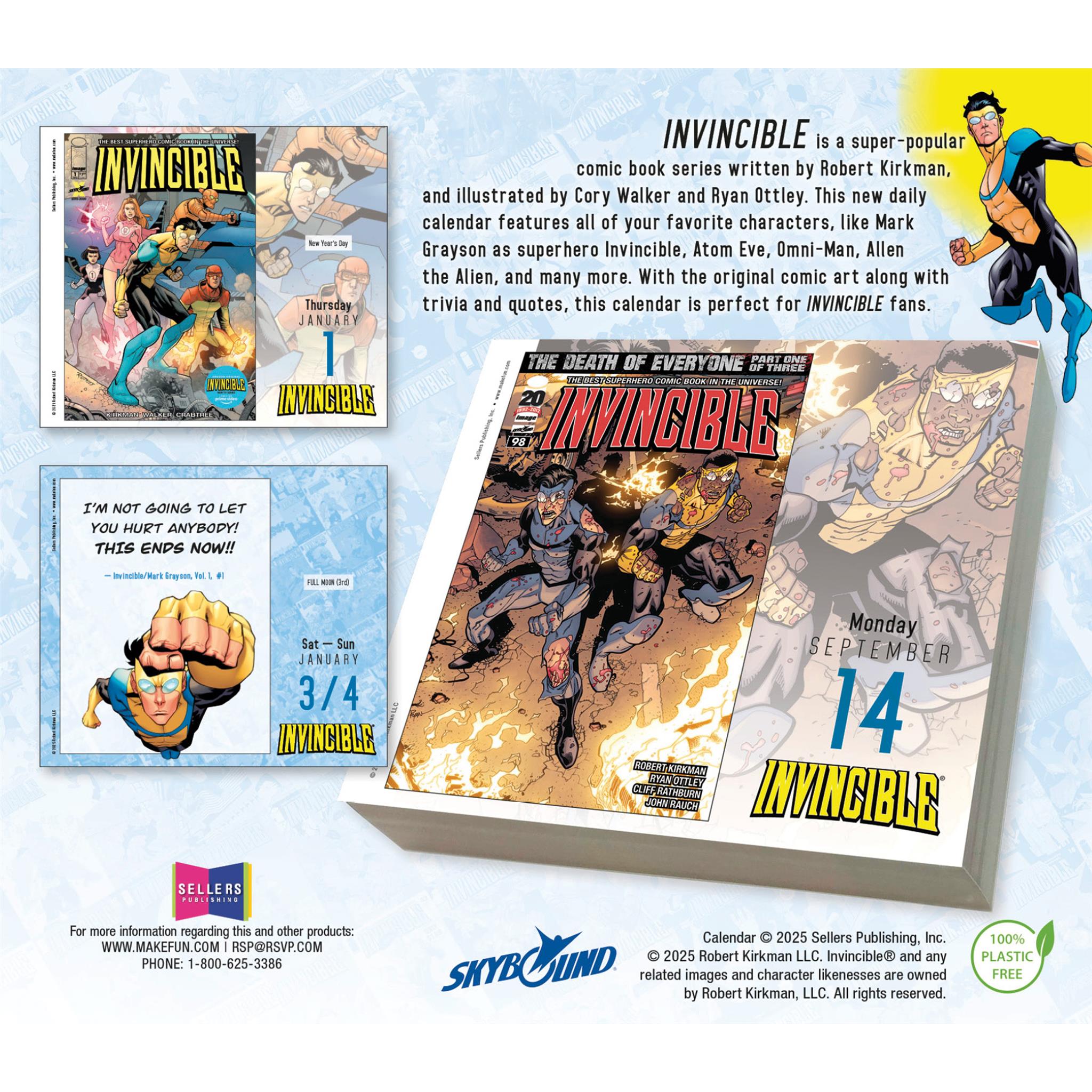 Invincible 2026 Box Calendar - Online Only