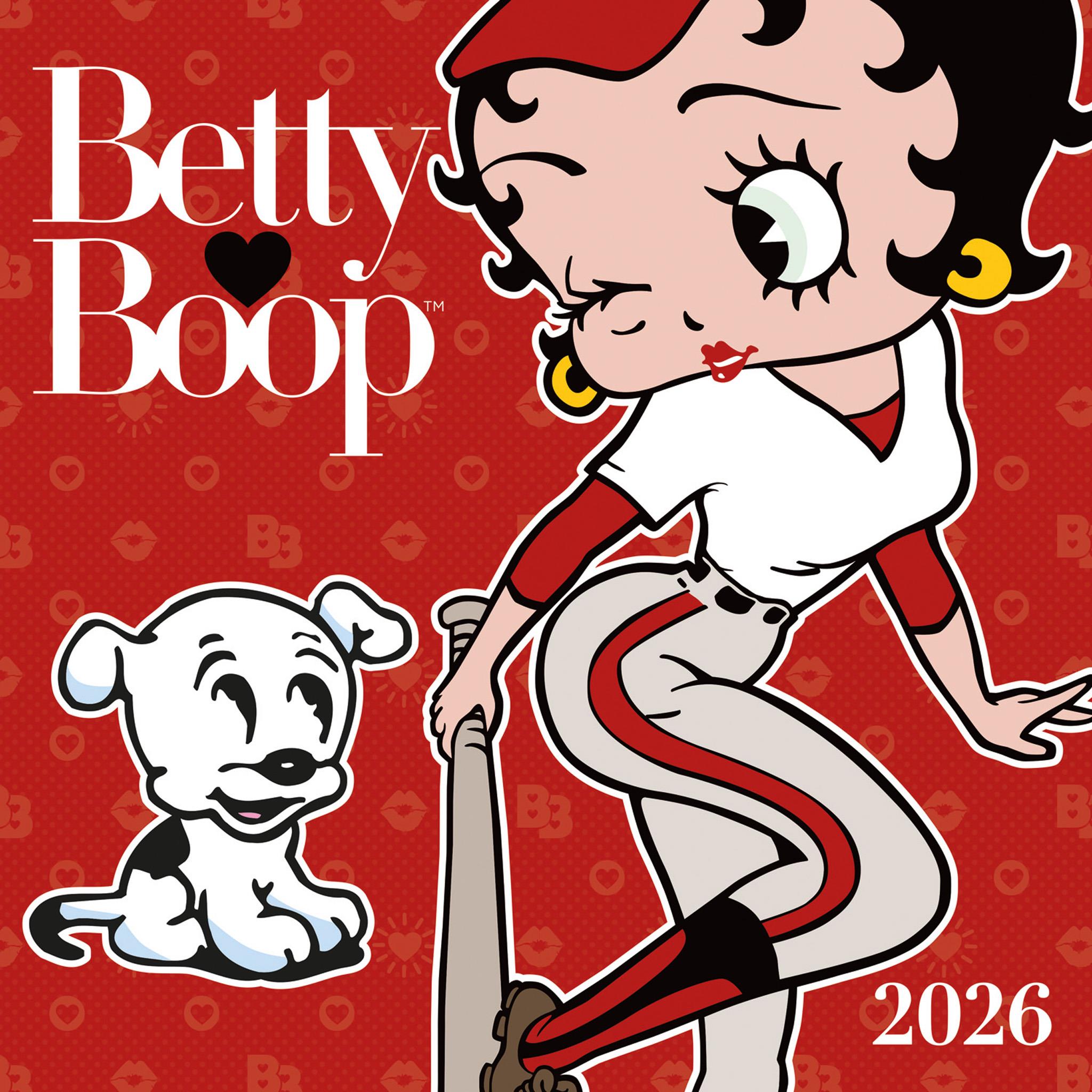 Betty Boop 2026 Wall Calendar