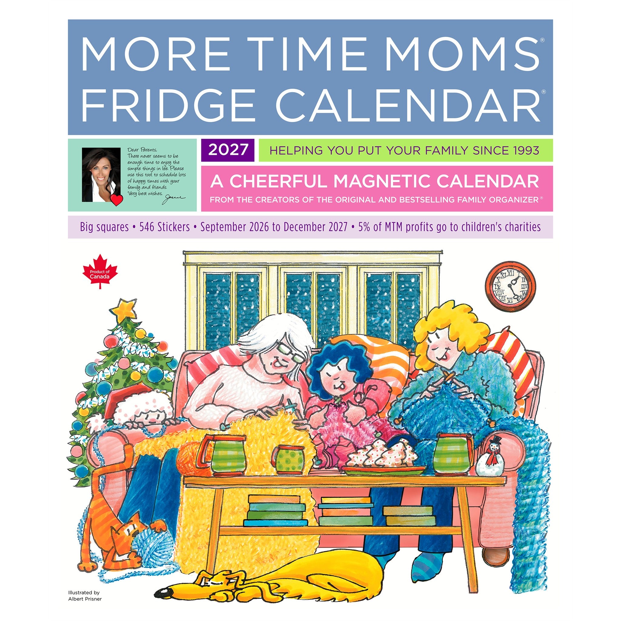 Fridge Calendar 2026-2027 Wall Calendar