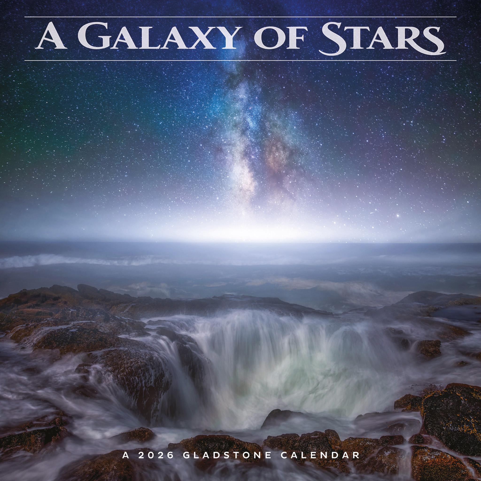 Galaxy Of Stars 2026 Wall Calendar