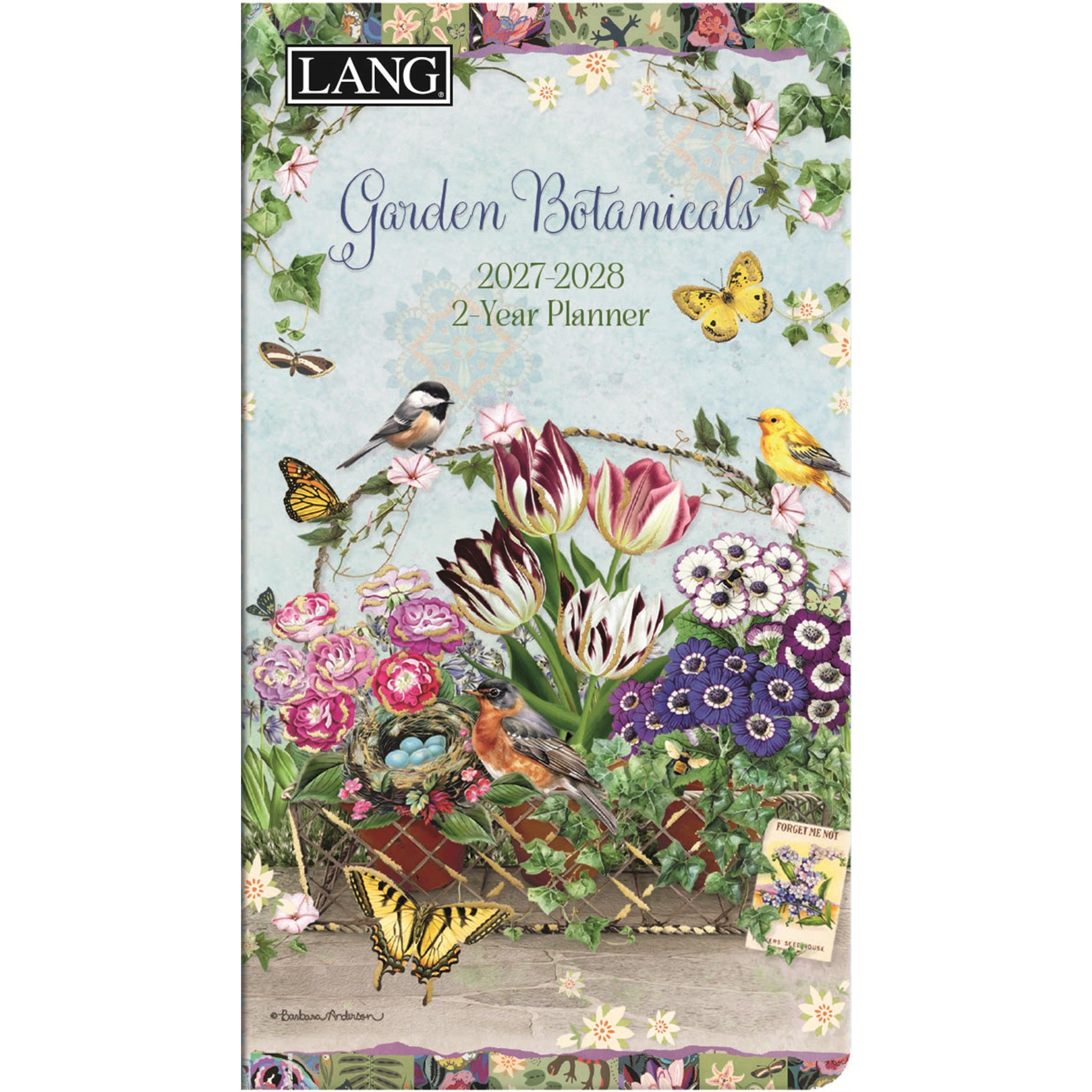 Garden Botanical 2027-2028 2-Year Pocket Planner