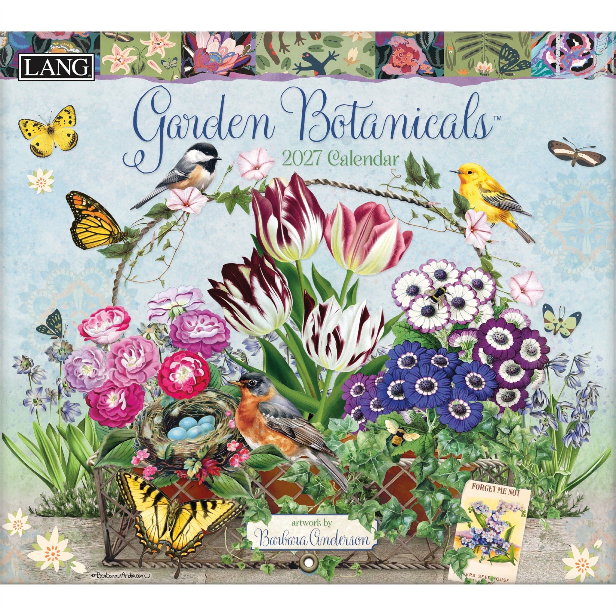 Garden Botanicals 2027 Wall Calendar - Online Only