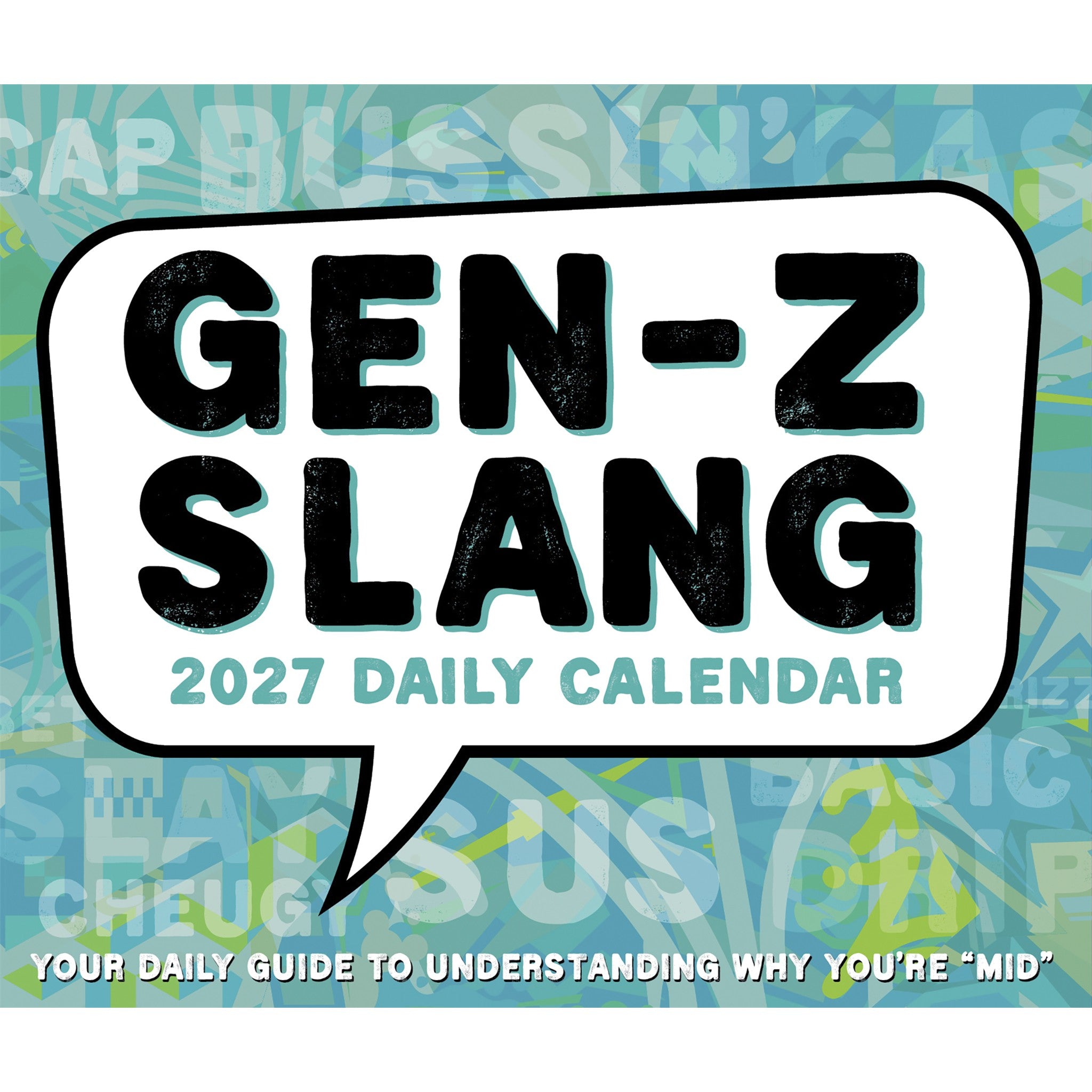 Gen Z Slang 2027 Box Calendar