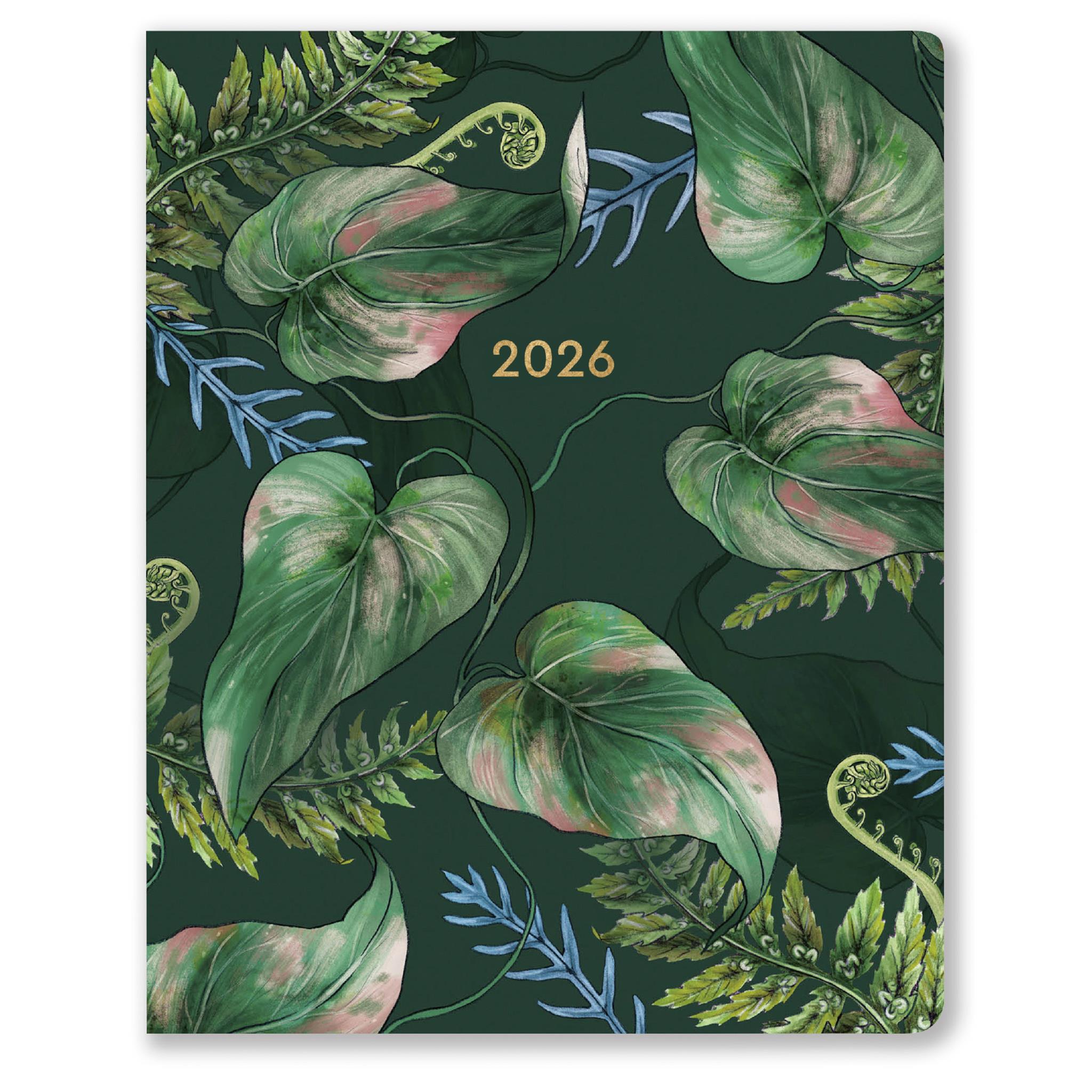 Greenery 2025-2026 Monthly Planner Calendar - Online Exclusive
