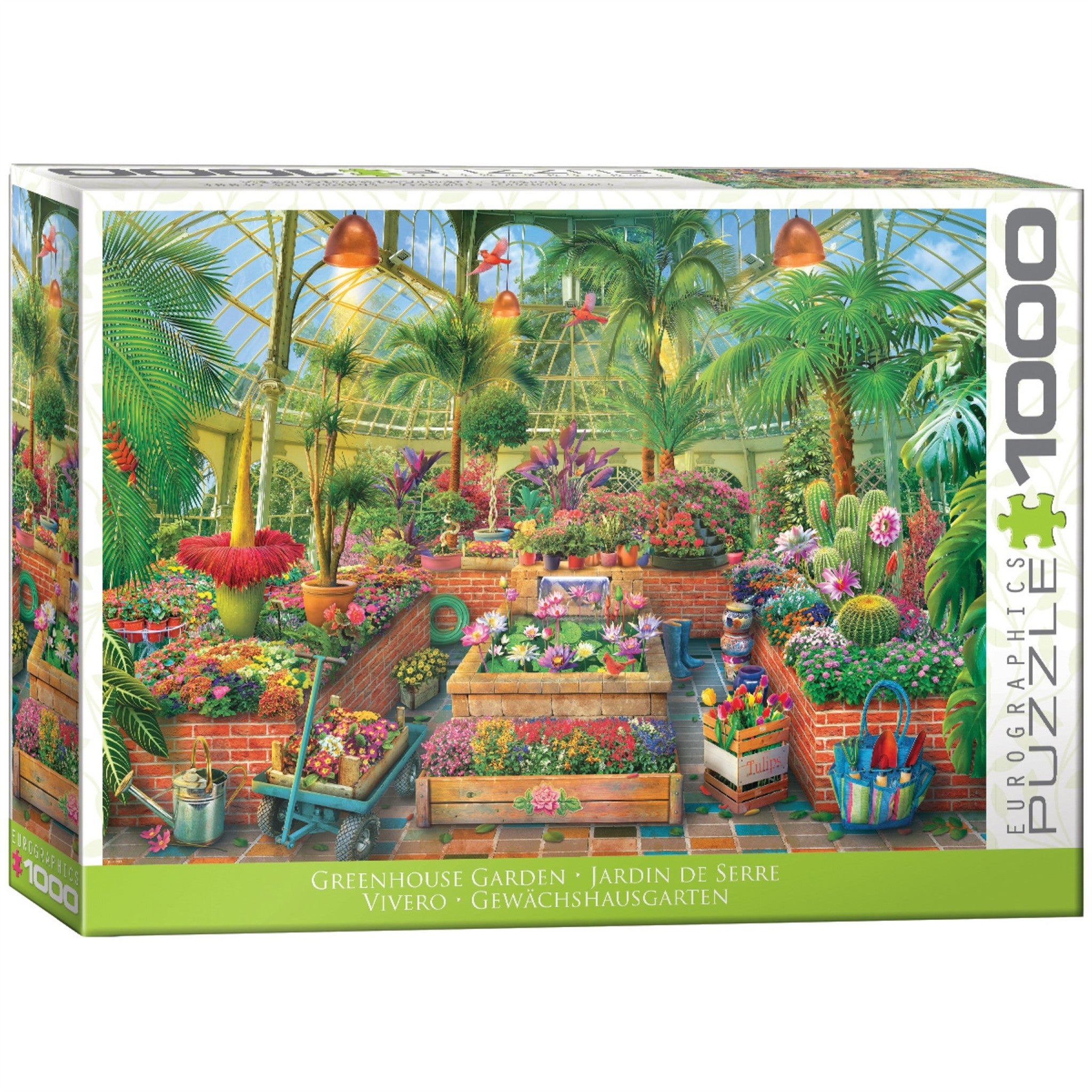 Greenhouse Garden 1000 Piece Puzzle