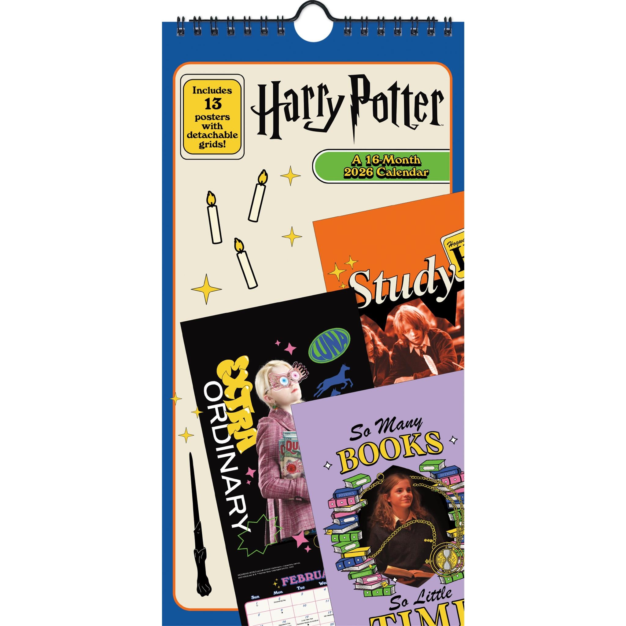 Harry Potter 2026 Mini Poster Calendar - Online Only