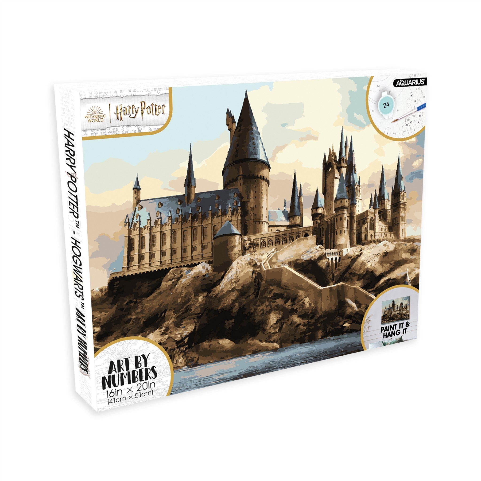 Harry Potter Hogwarts 16x20 Art by Numbers