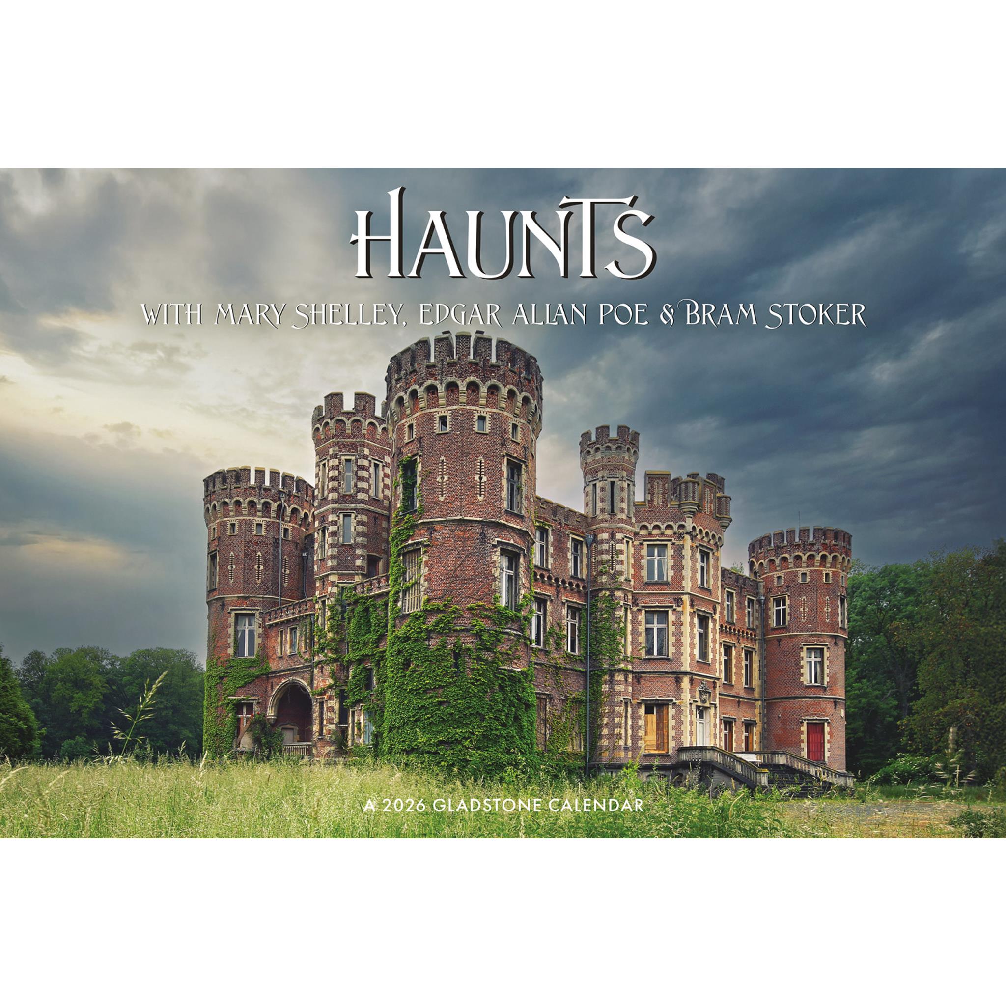 Haunts Oversized 2026 Wall Calendar