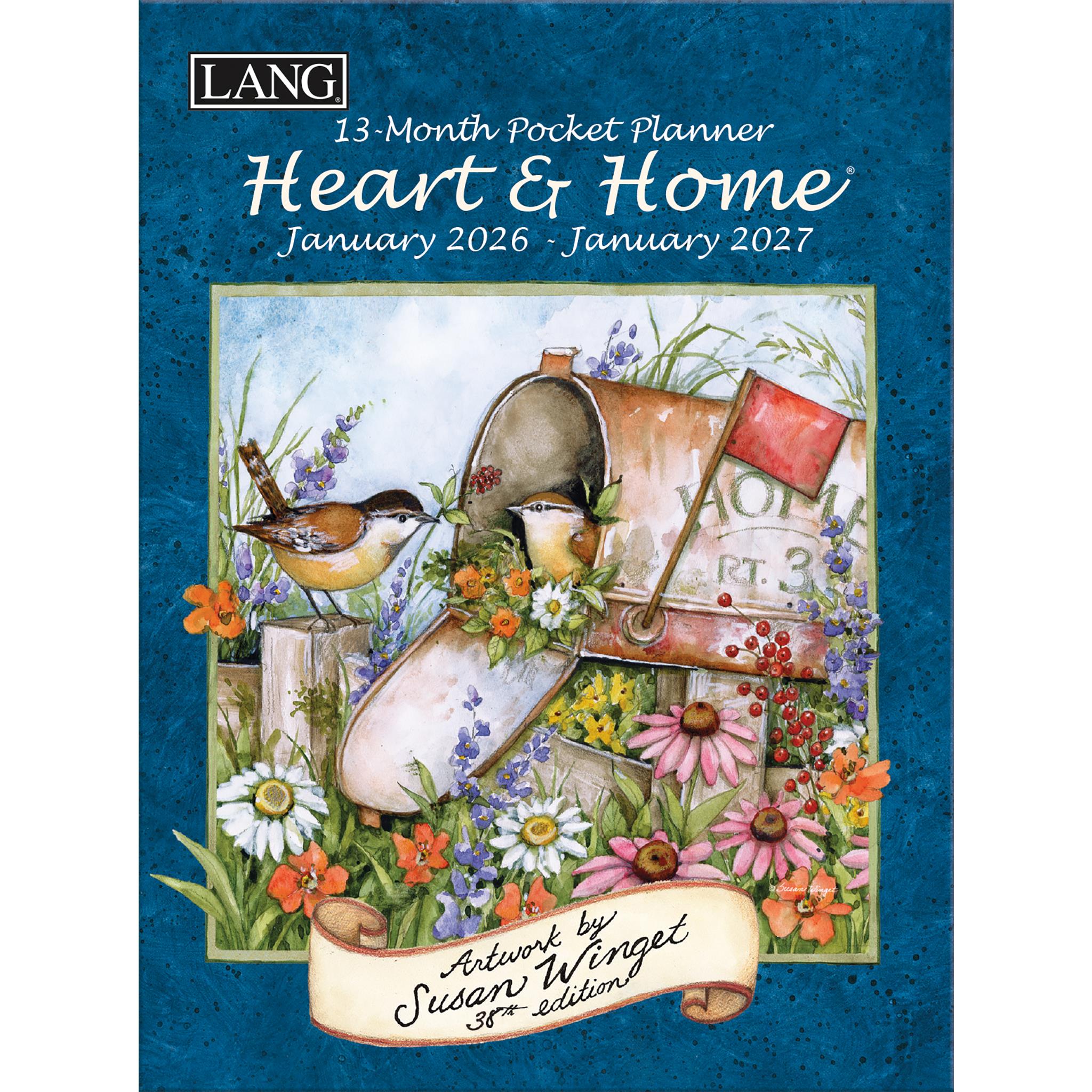 Heart And Home 2026 Monthly Pocket Planner