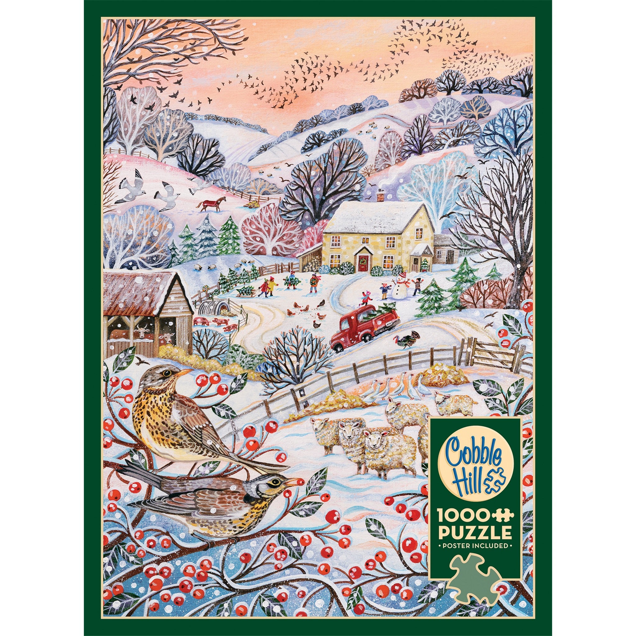 Hilltop Farm 1000 Piece Puzzle