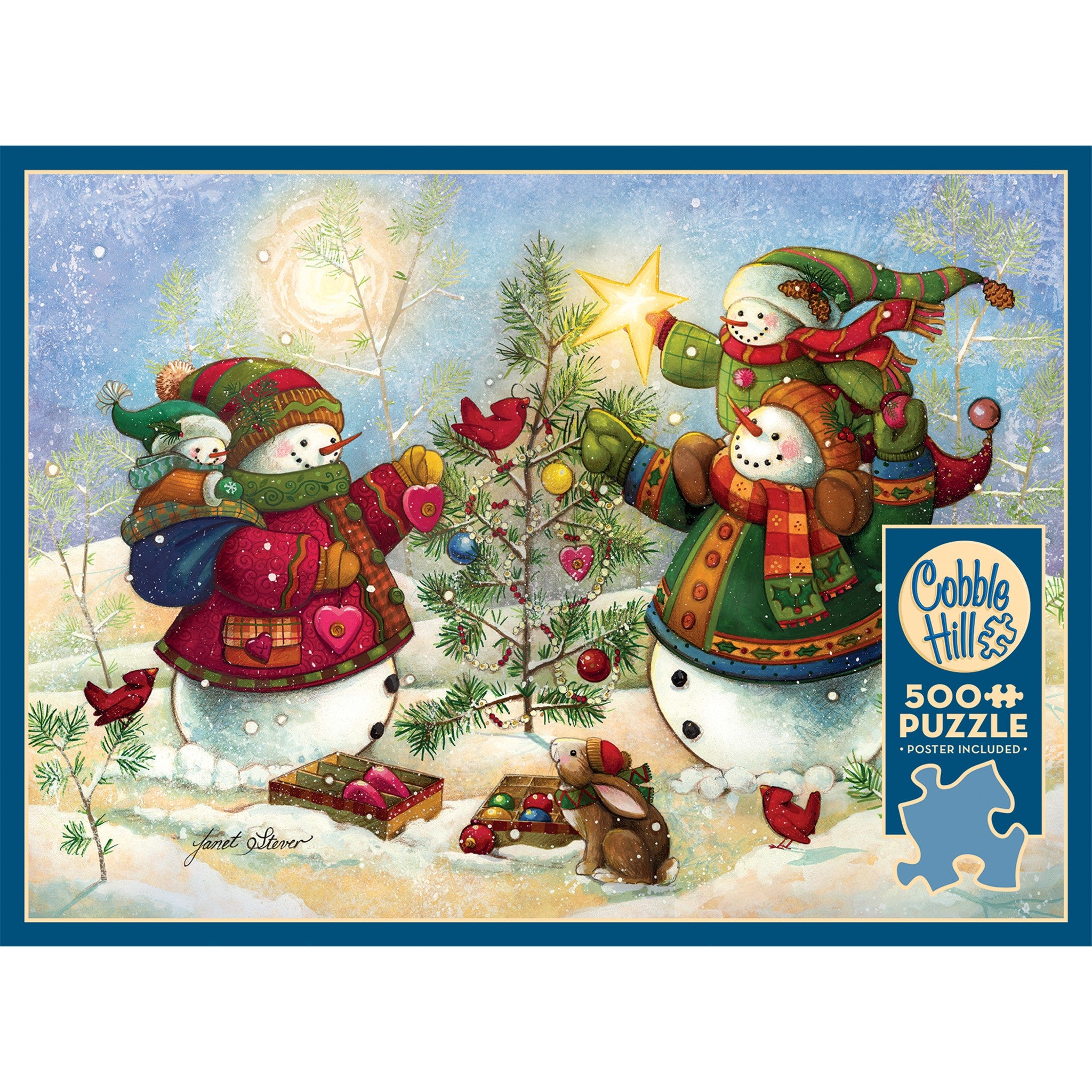 Holiday Sparkle 500 Exclusive Piece Puzzle