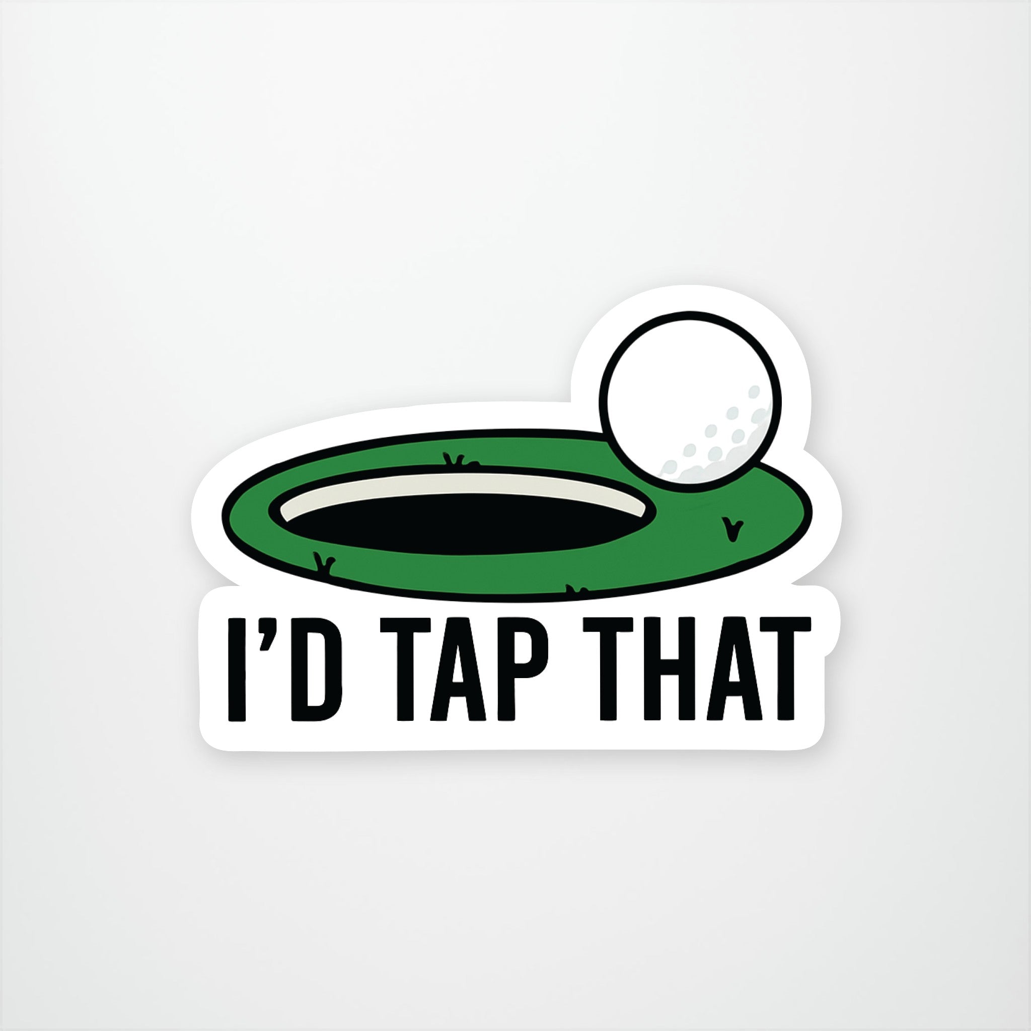 Id Tap That Vinyl Sticker