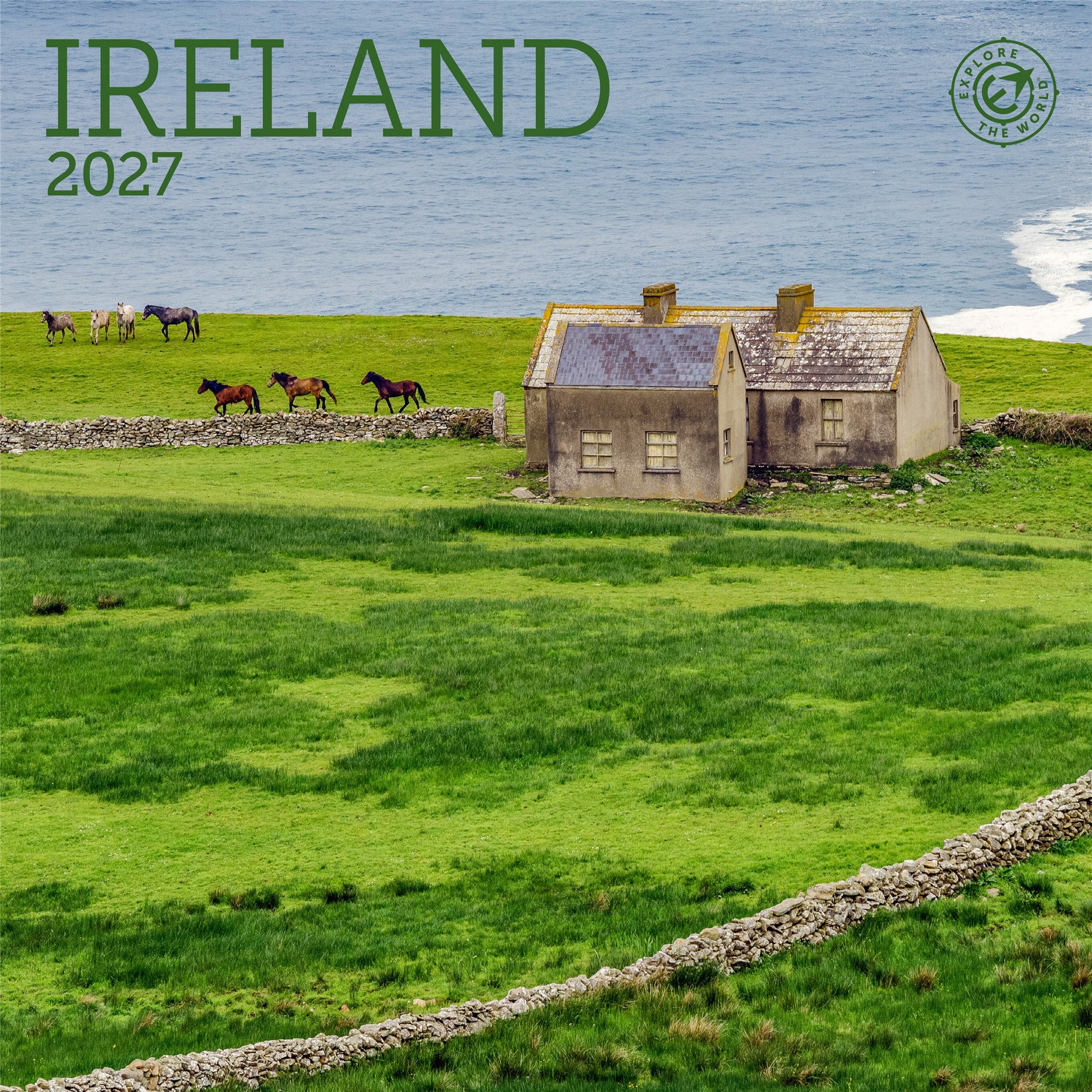 Ireland 2027 Mini Calendar