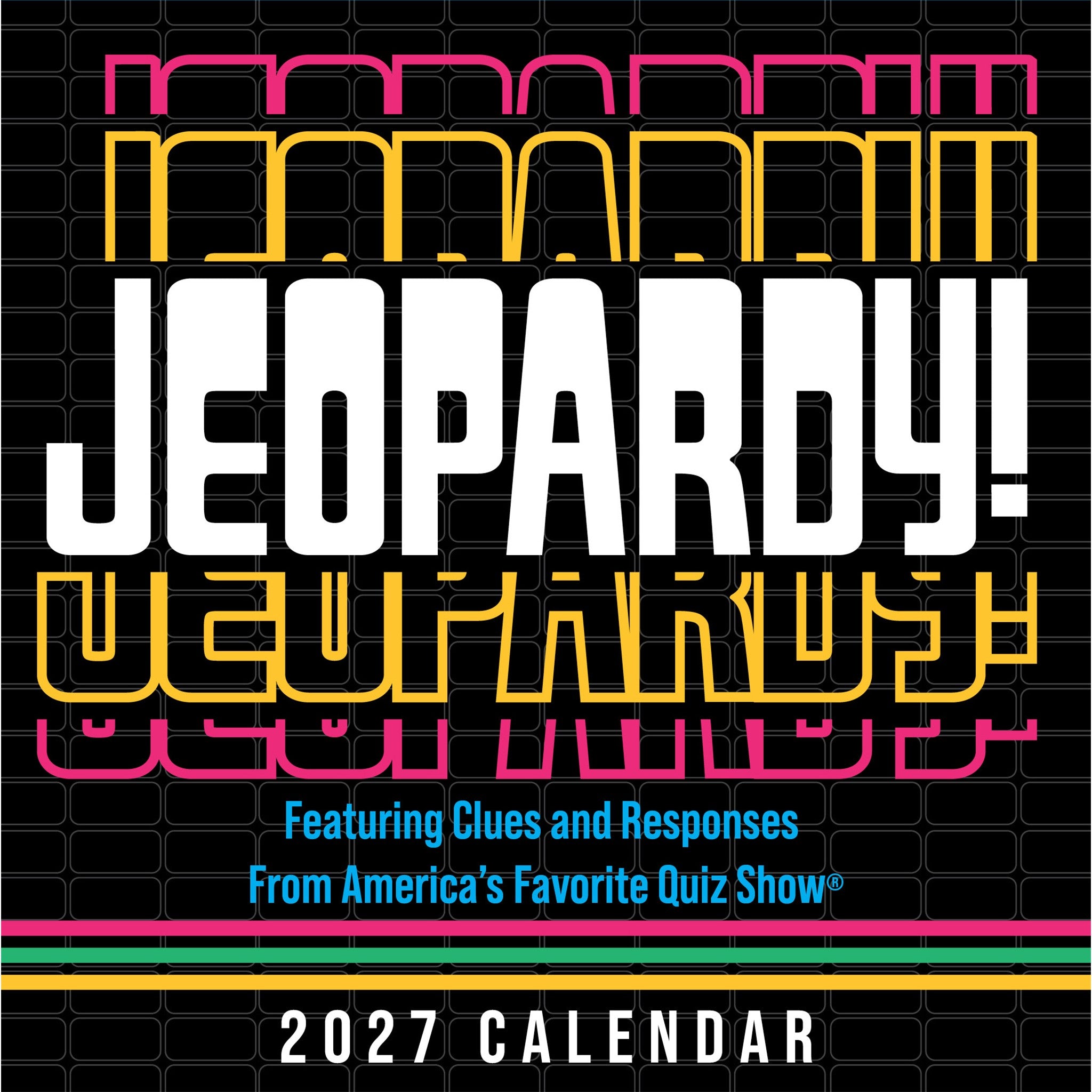 JEOPARDY! 2027 Box Calendar