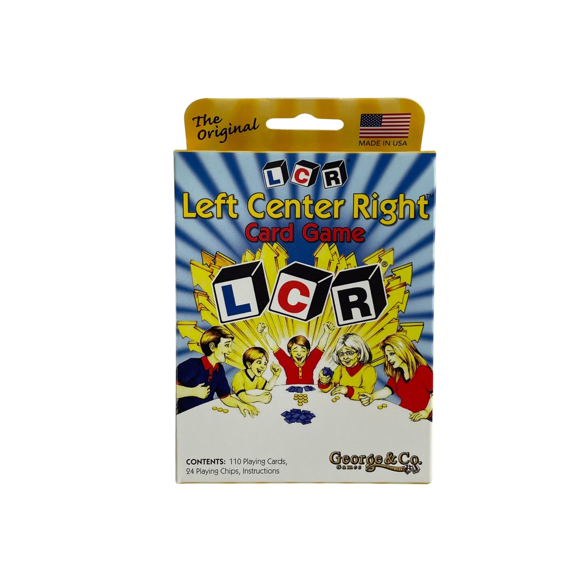 LCR Left Center Right Card Game