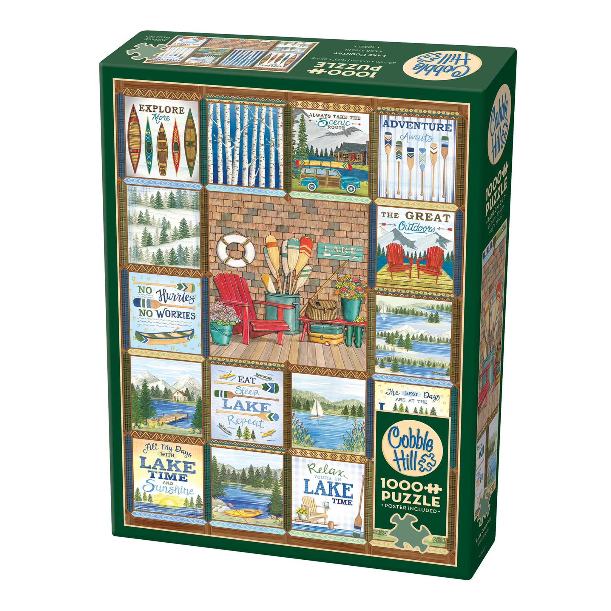 Lake Country 1000 Piece Puzzle - Calendar Club Canada