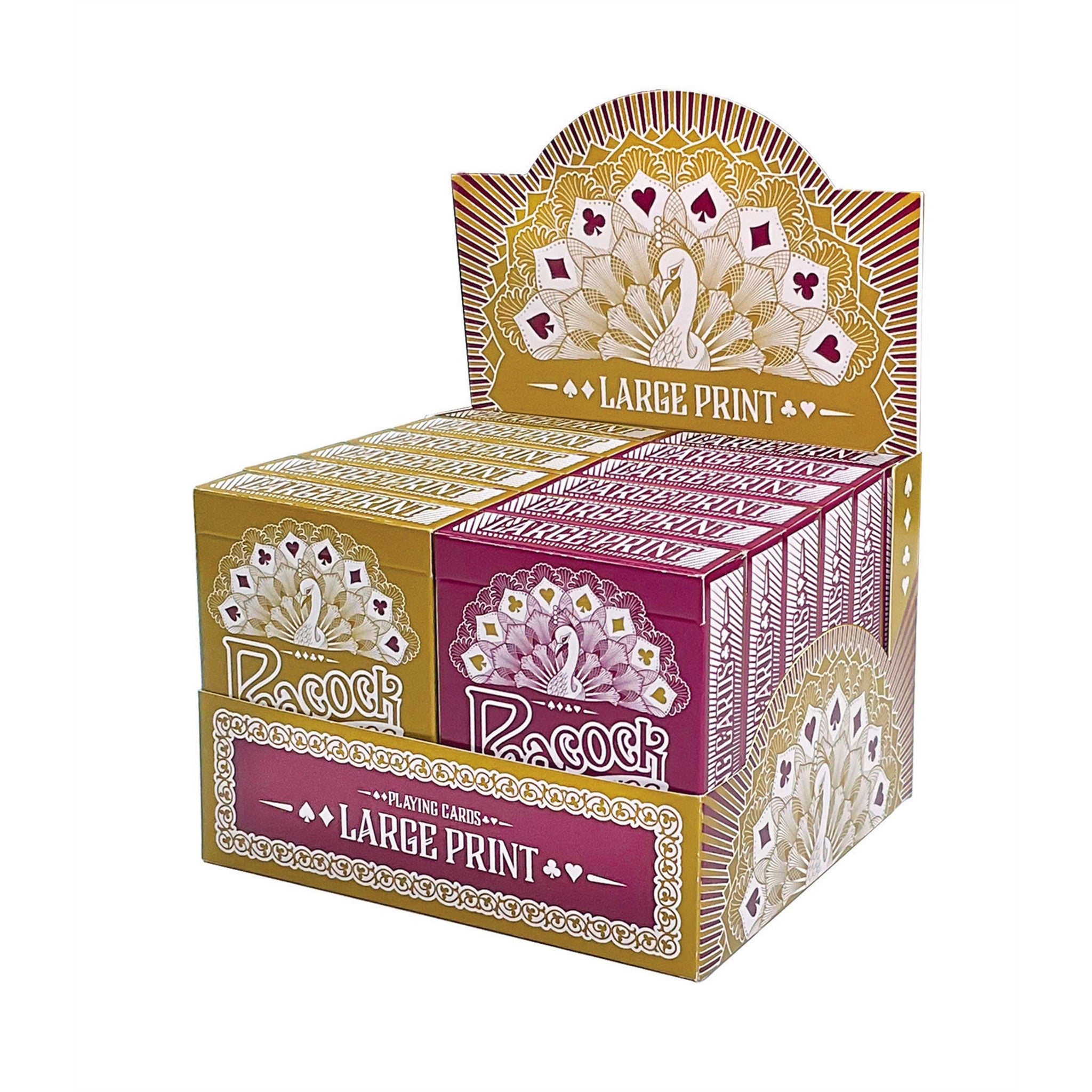 Large Print Playing Cards 2 Colours - Online Only