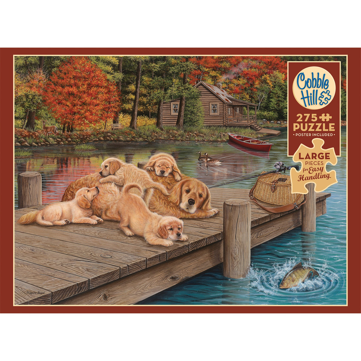 Lazy Day on the Dock 275 Piece Puzzle