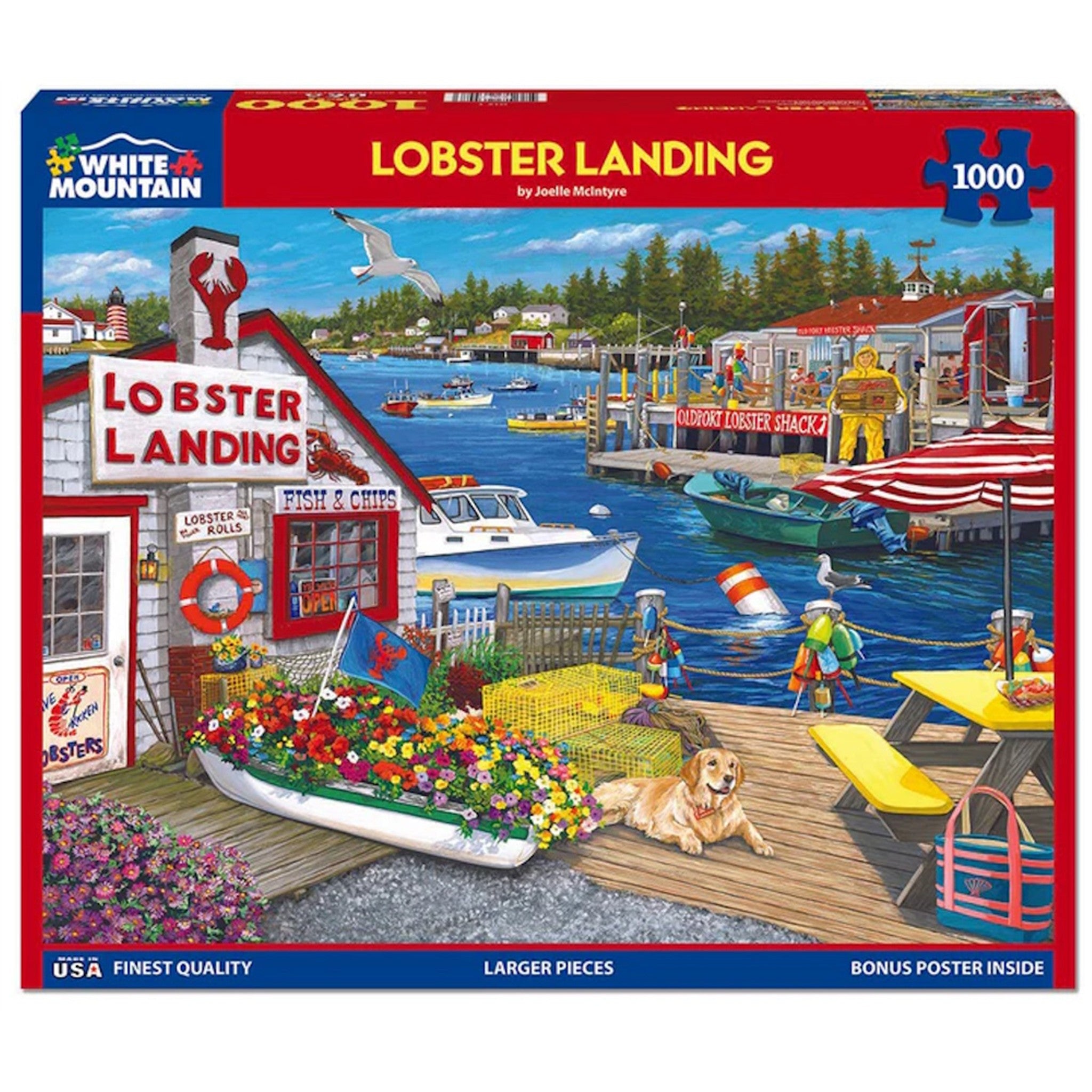 Lobster Landing 1000 Piece Puzzle