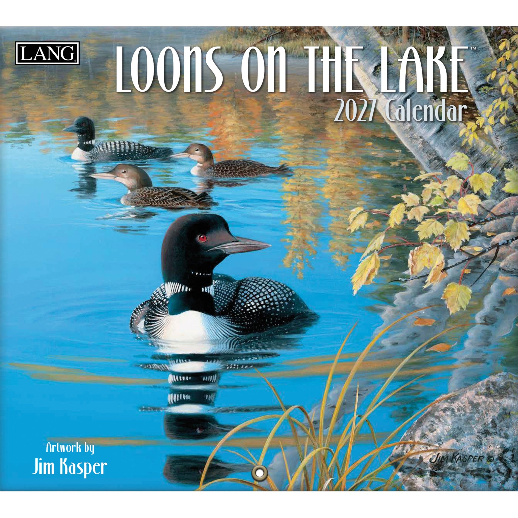 Loons On The Lake 2027 Wall Calendar