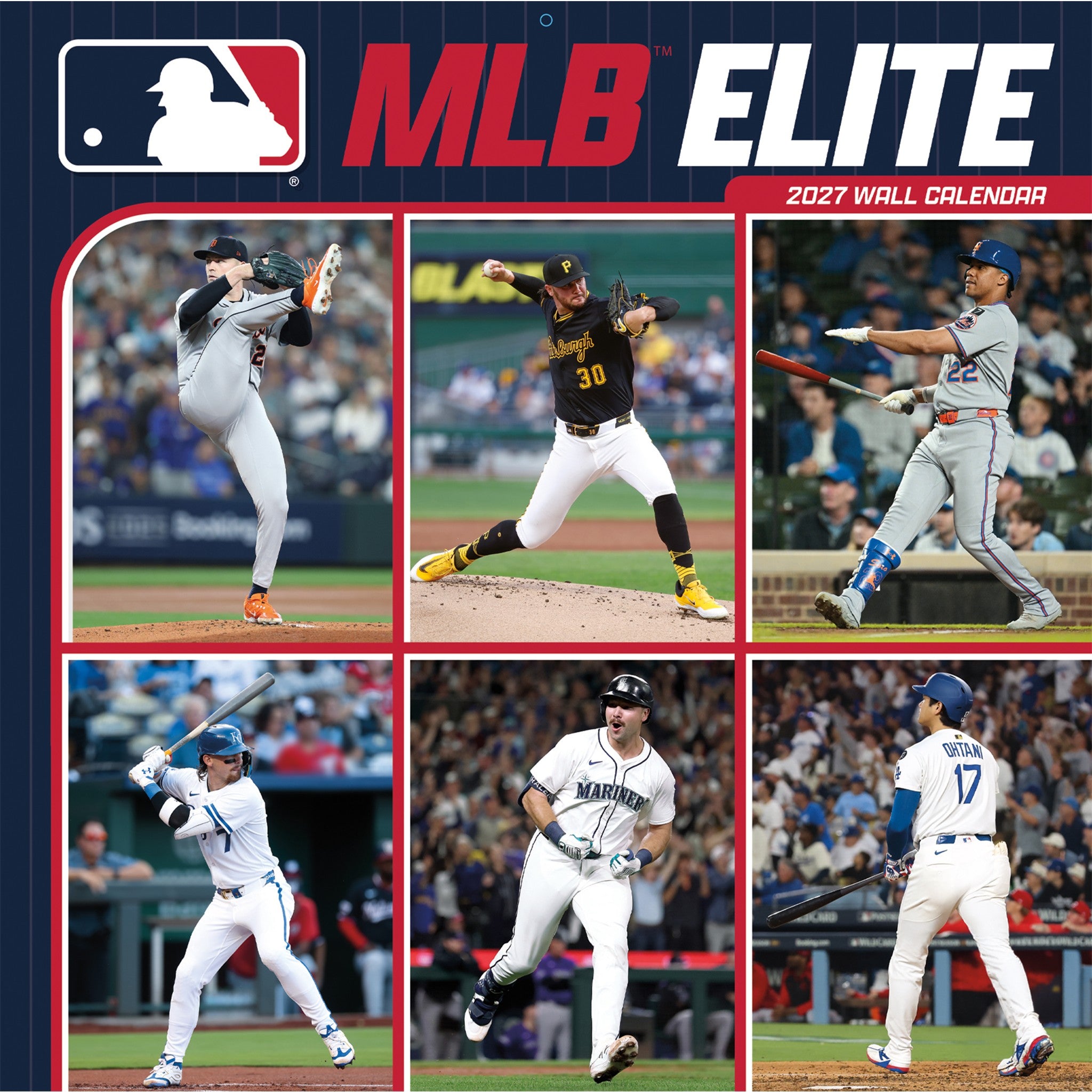 MLB Elite 2027 Wall Calendar