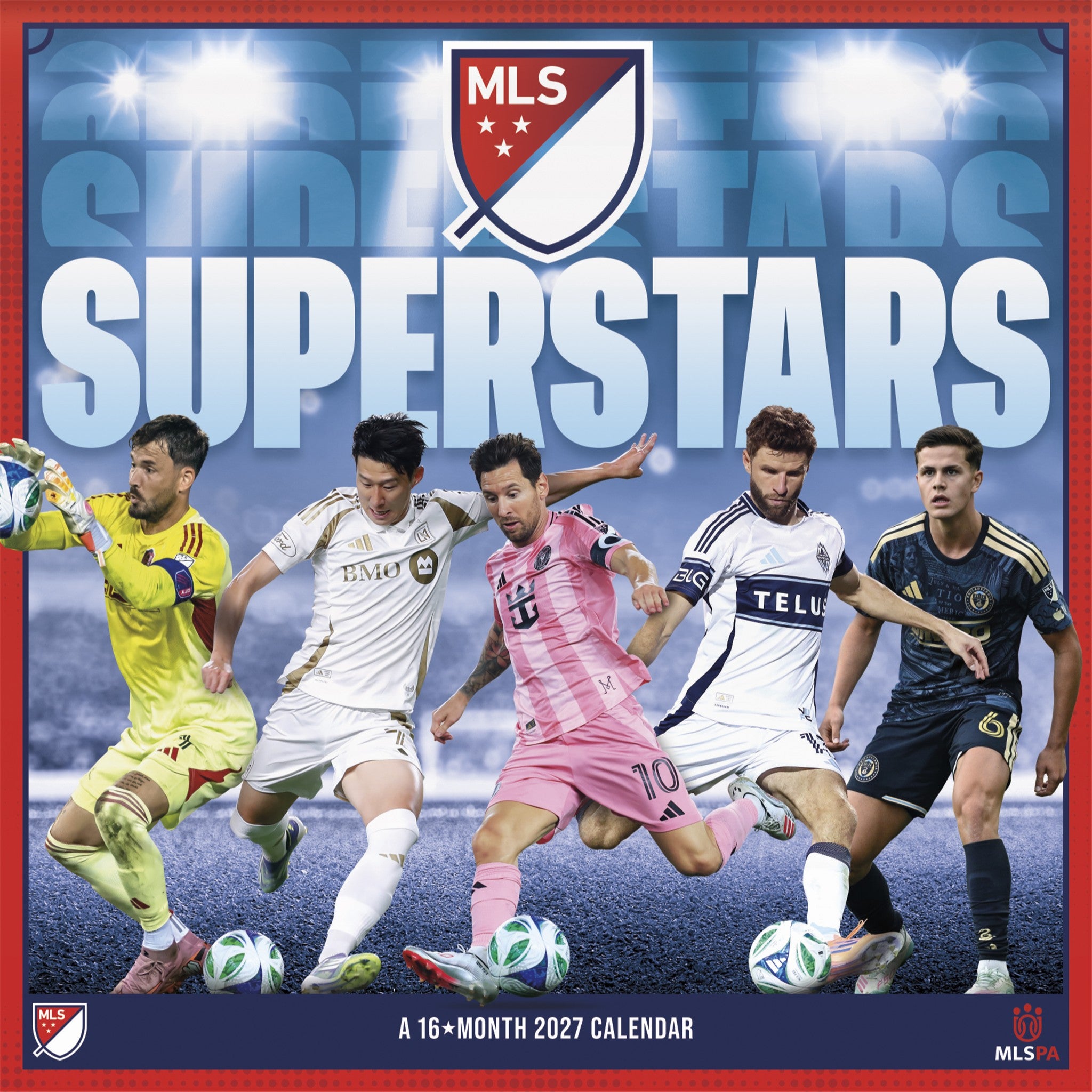 MLS Superstars 2027 Wall Calendar