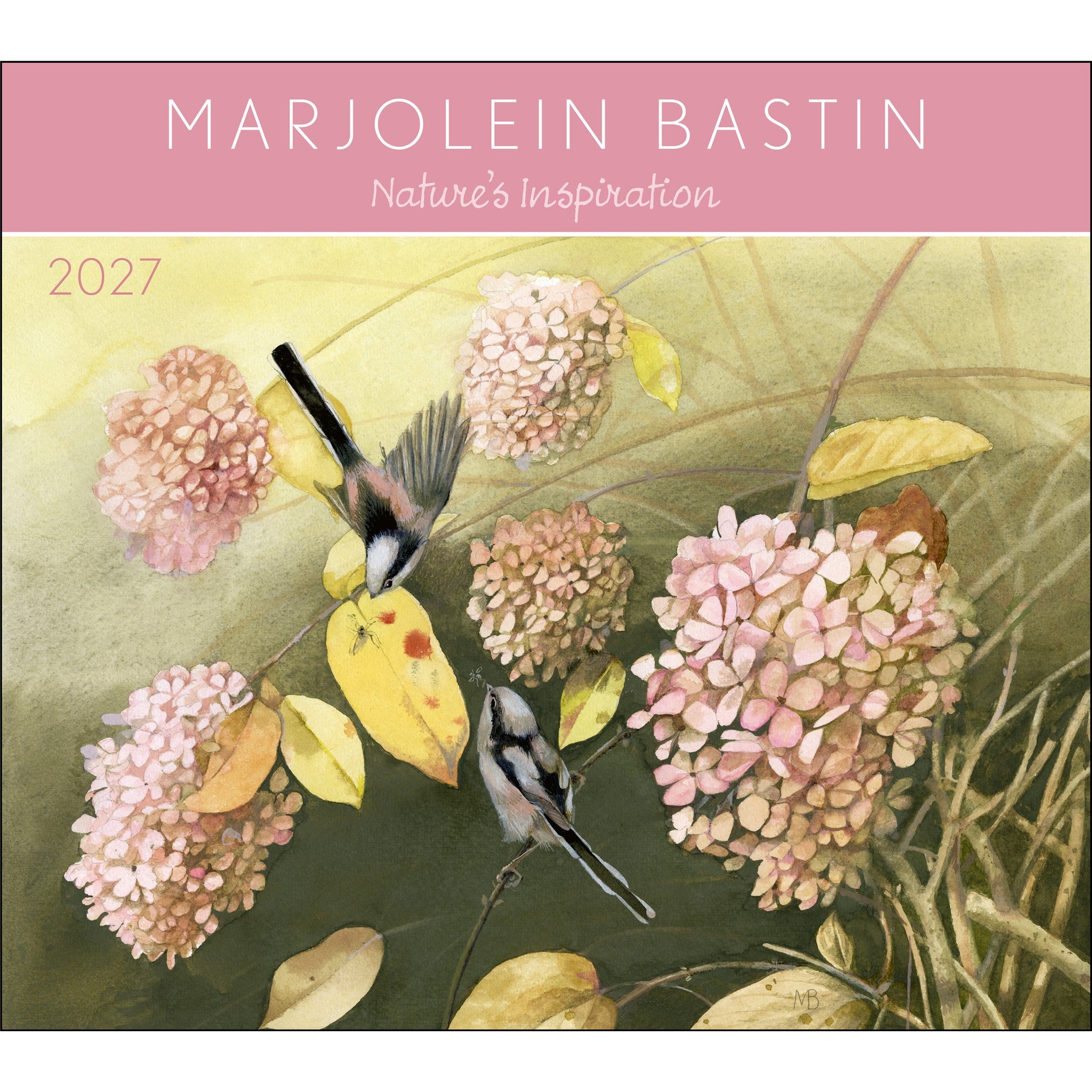 Marjolein Bastin Nature's Inspiration Deluxe 2027 Wall Calendar