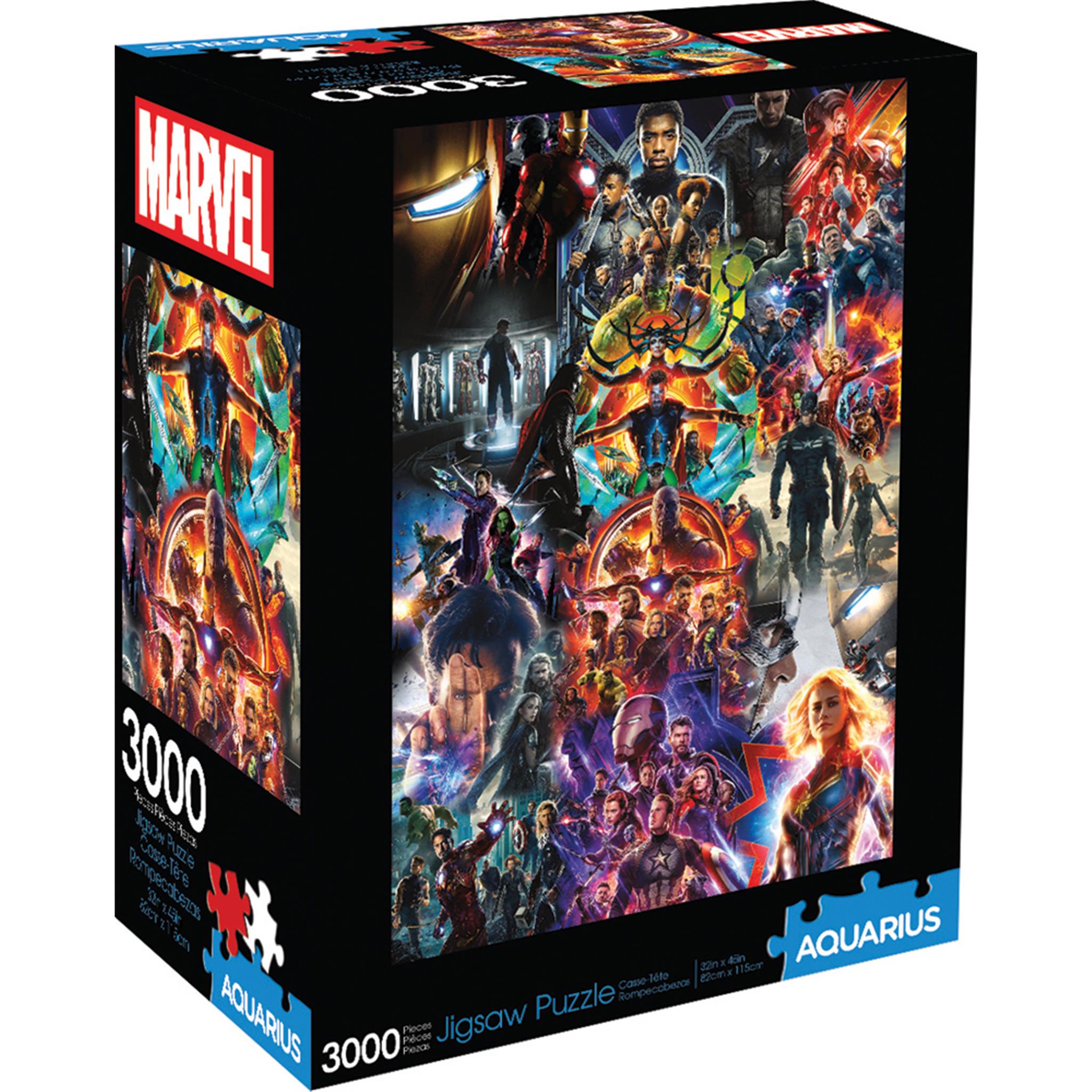 Marvel Heroes Collage 1000 Piece Jigsaw Puzzle