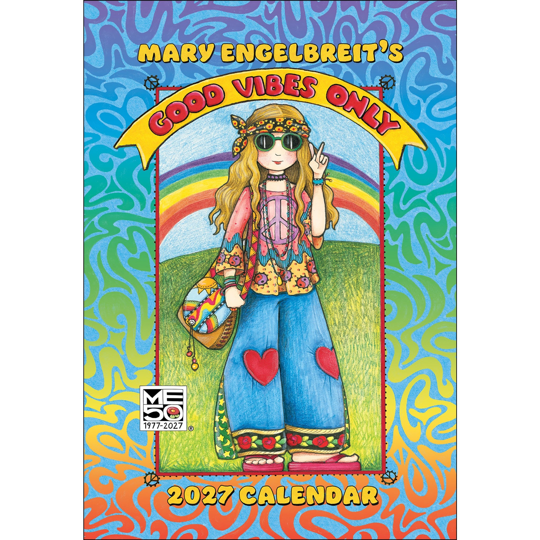 Mary Engelbreit's Good Vibes Only 2027 Pocket Planner