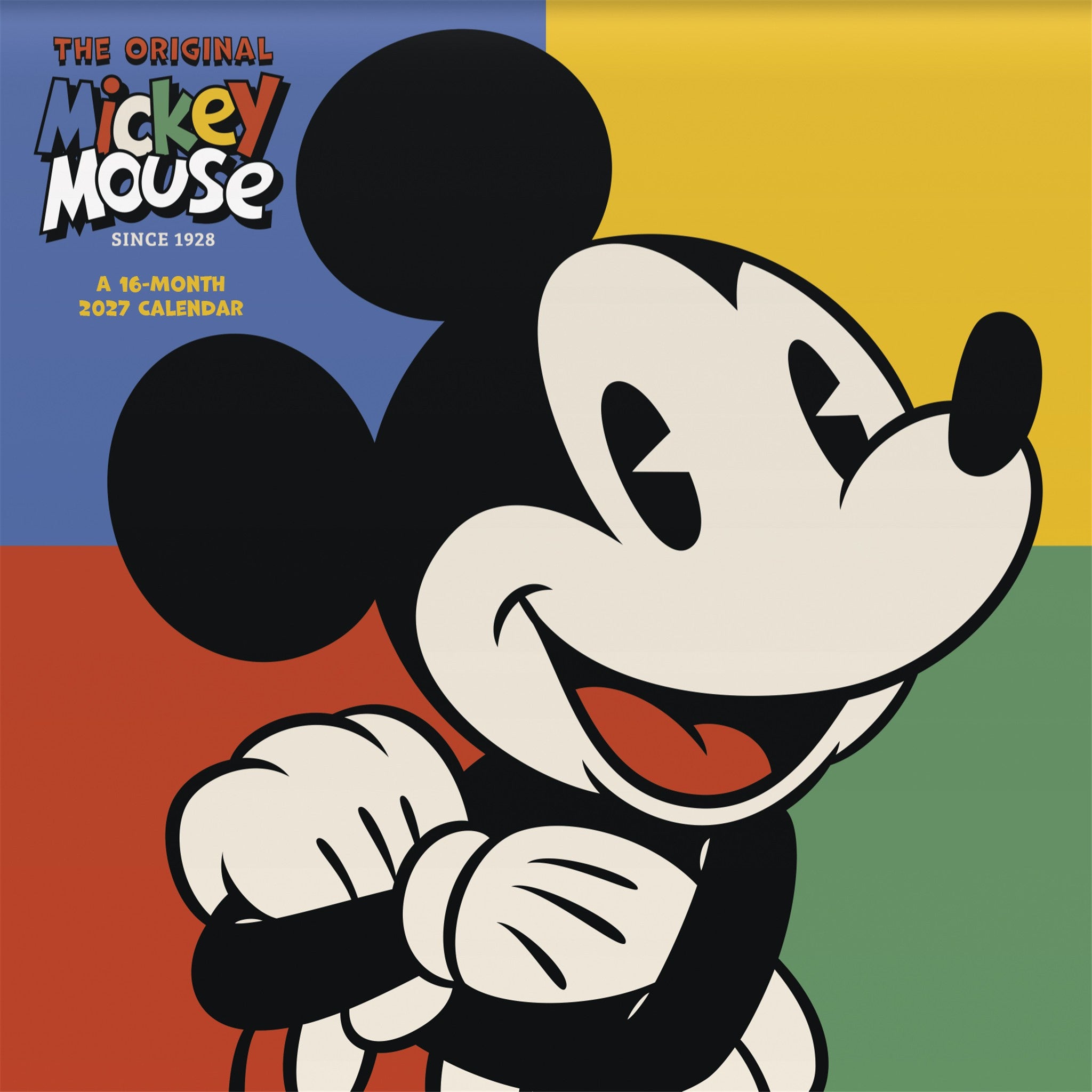Mickey Mouse: Vintage 2027 Wall Calendar