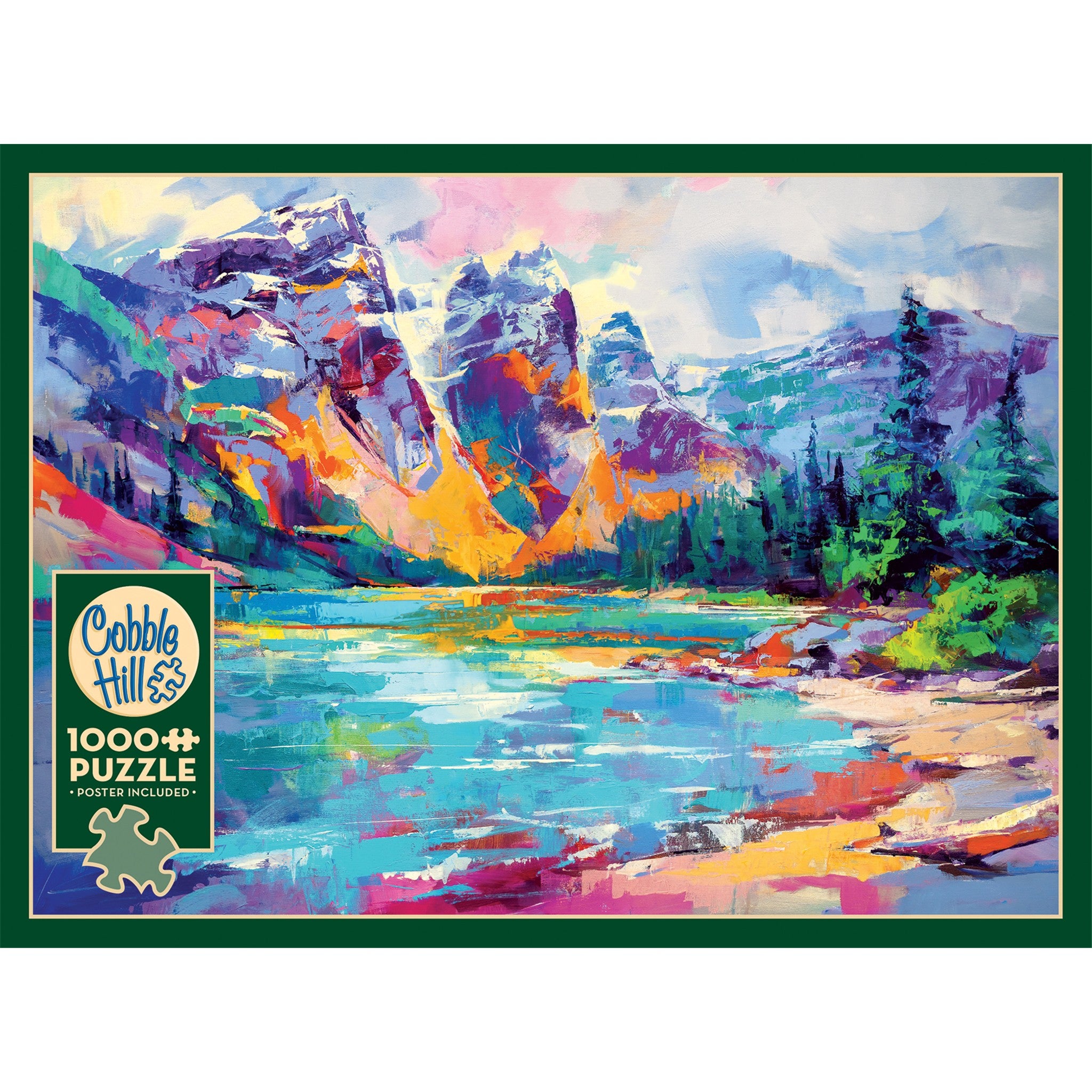 Mountain Lake 1000 Piece Puzzle
