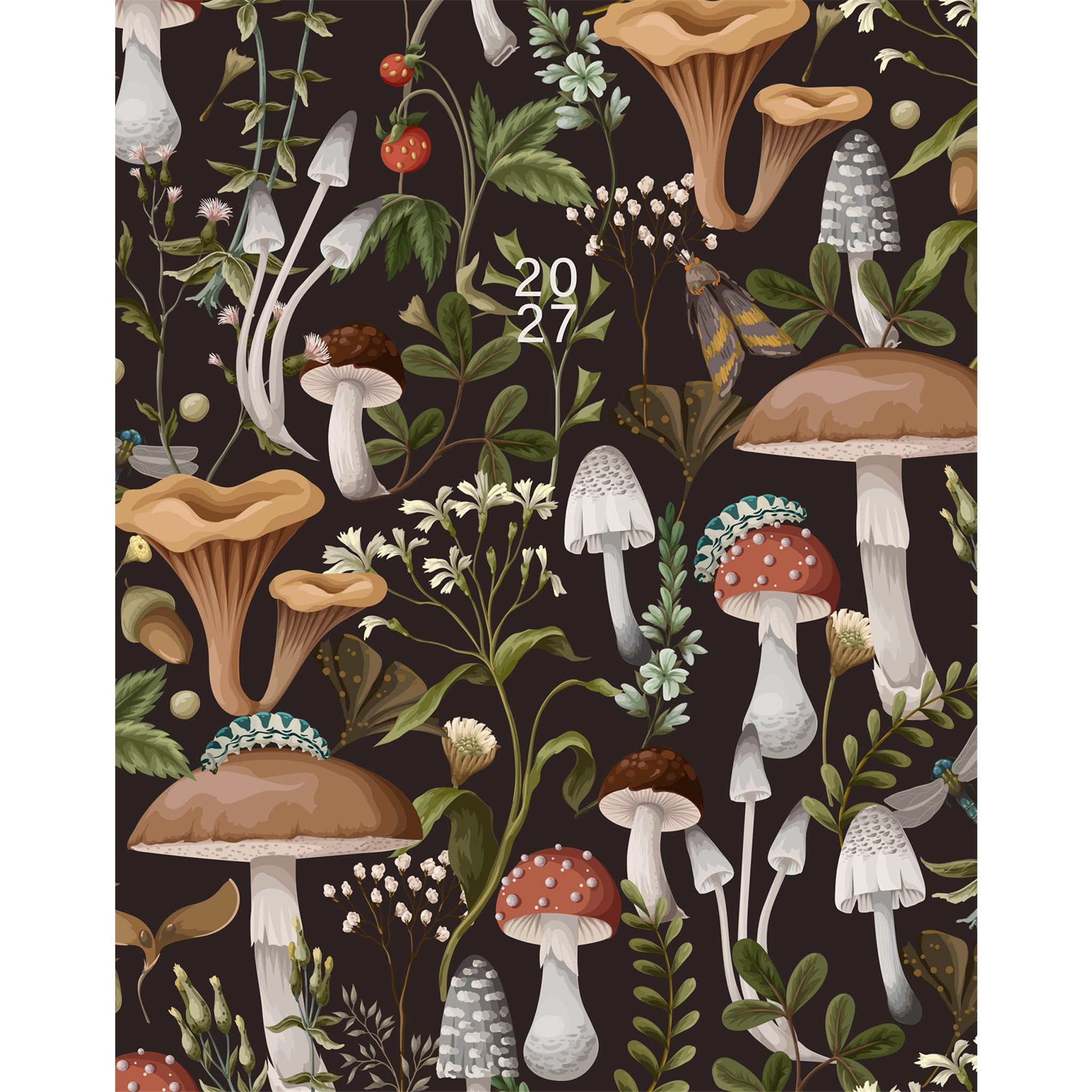 Mushrooms 2027 Monthly Planner