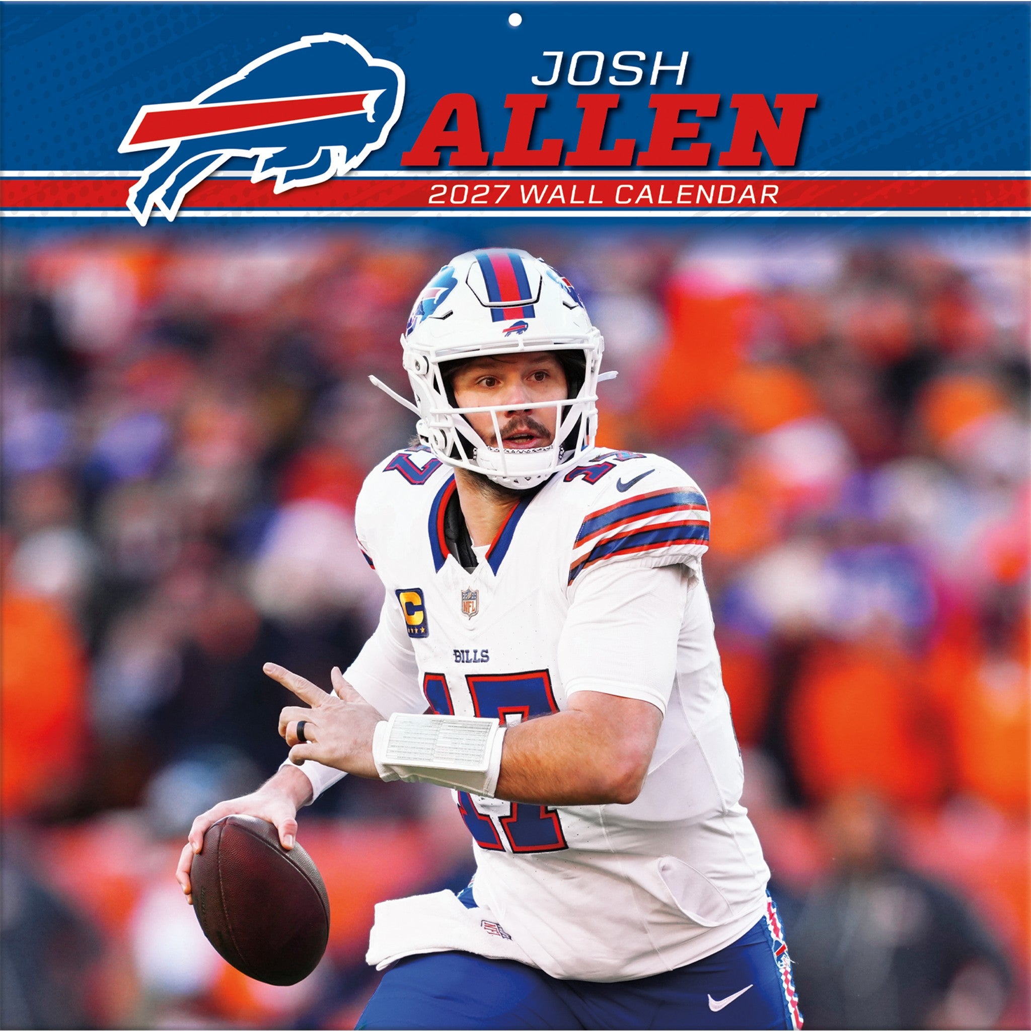 NFL Buffalo Bills Josh Allen 2027 Wall Calendar