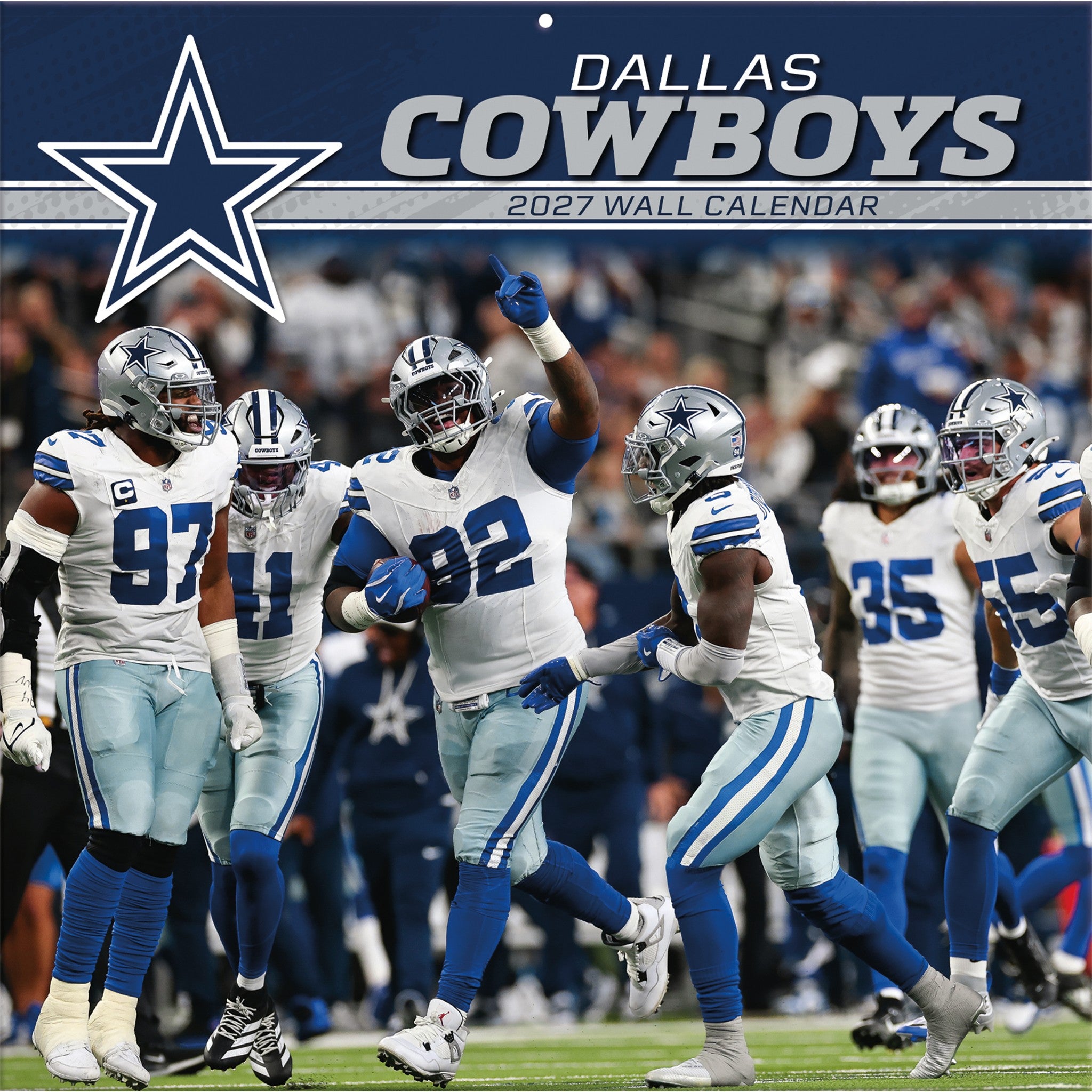 NFL Dallas Cowboys 2027 Wall Calendar