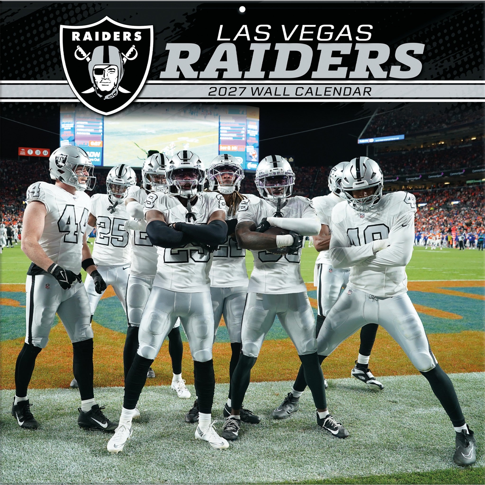 NFL Las Vegas Raiders 2027 Wall Calendar
