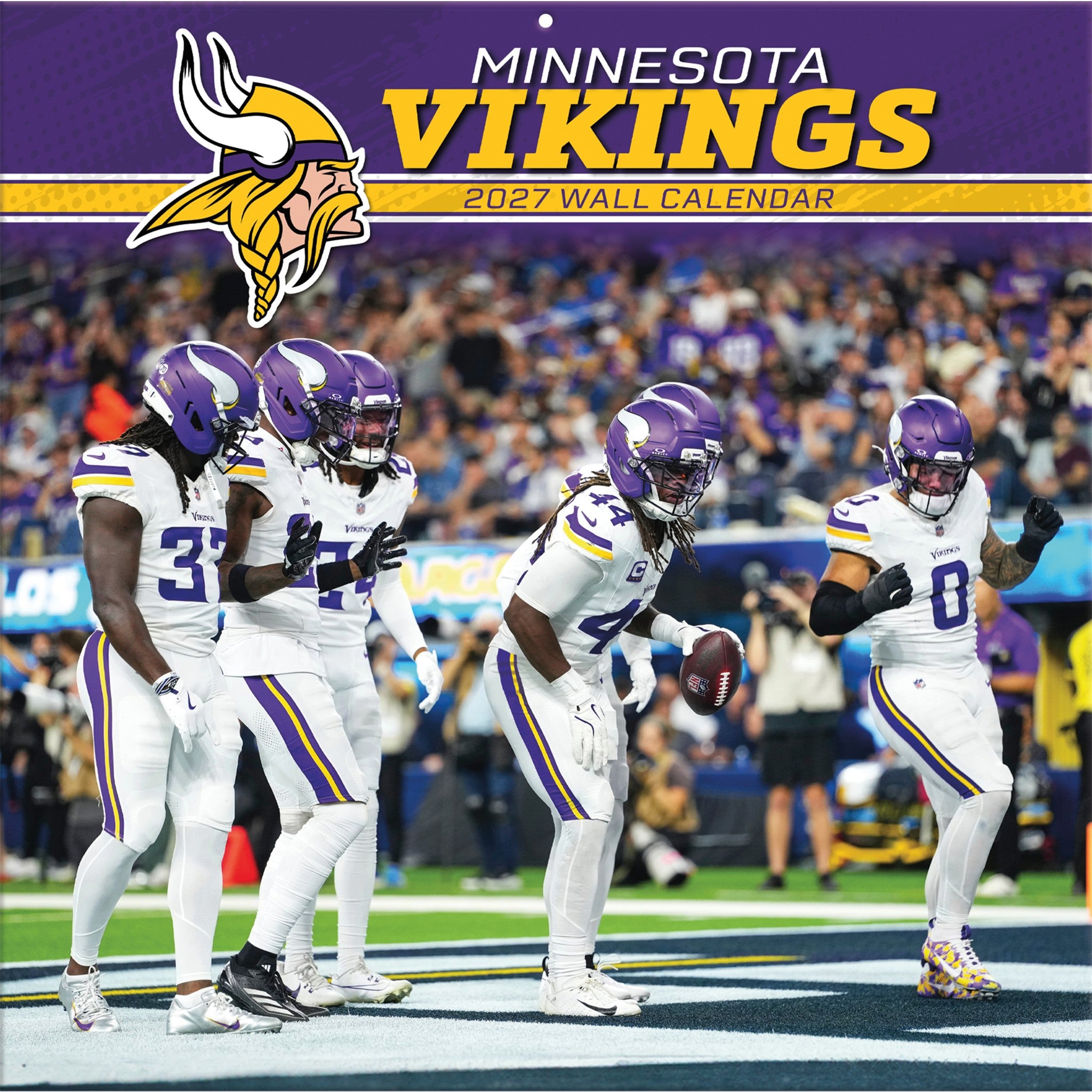 NFL Minnesota Vikings 2027 Wall Calendar