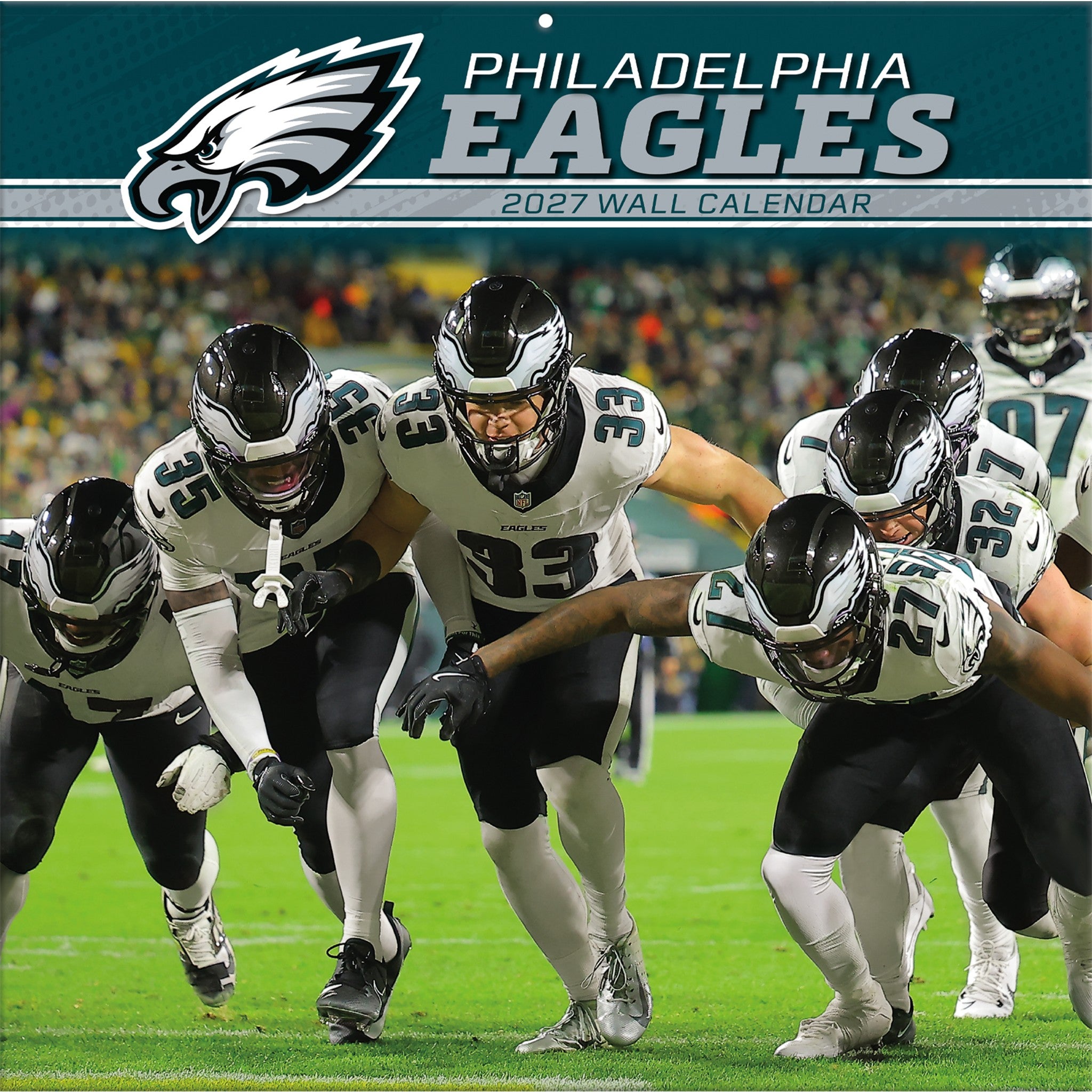 NFL Philadelphia Eagles 2027 Wall Calendar