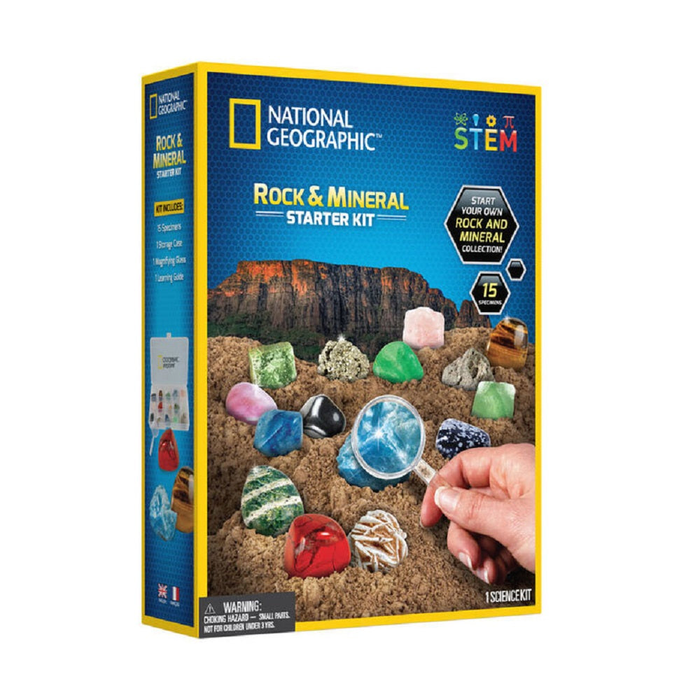 Rock and Mineral Starter Kit National Geographic - Online Exclusive