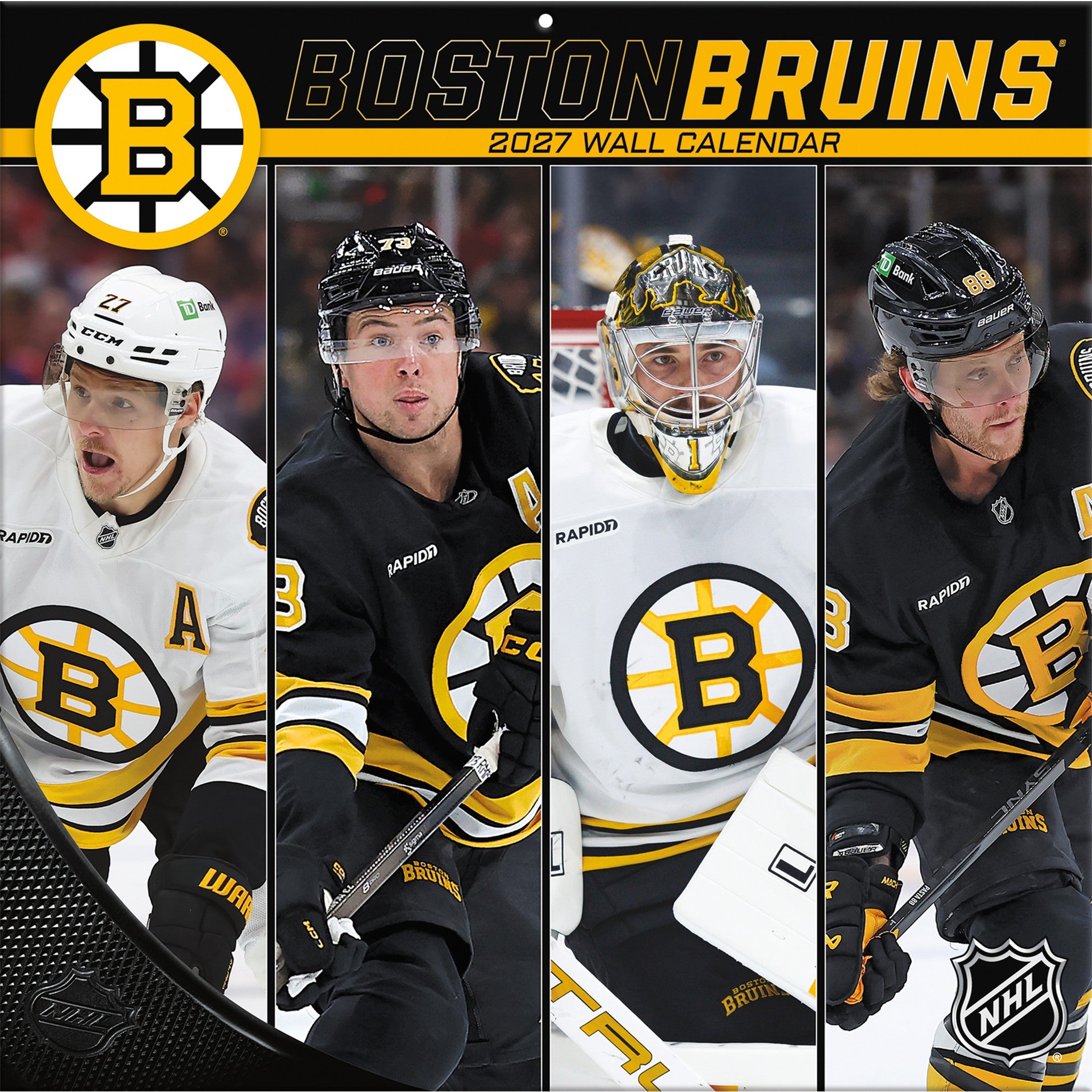 NHL Boston Bruins 2027 Mini Calendar