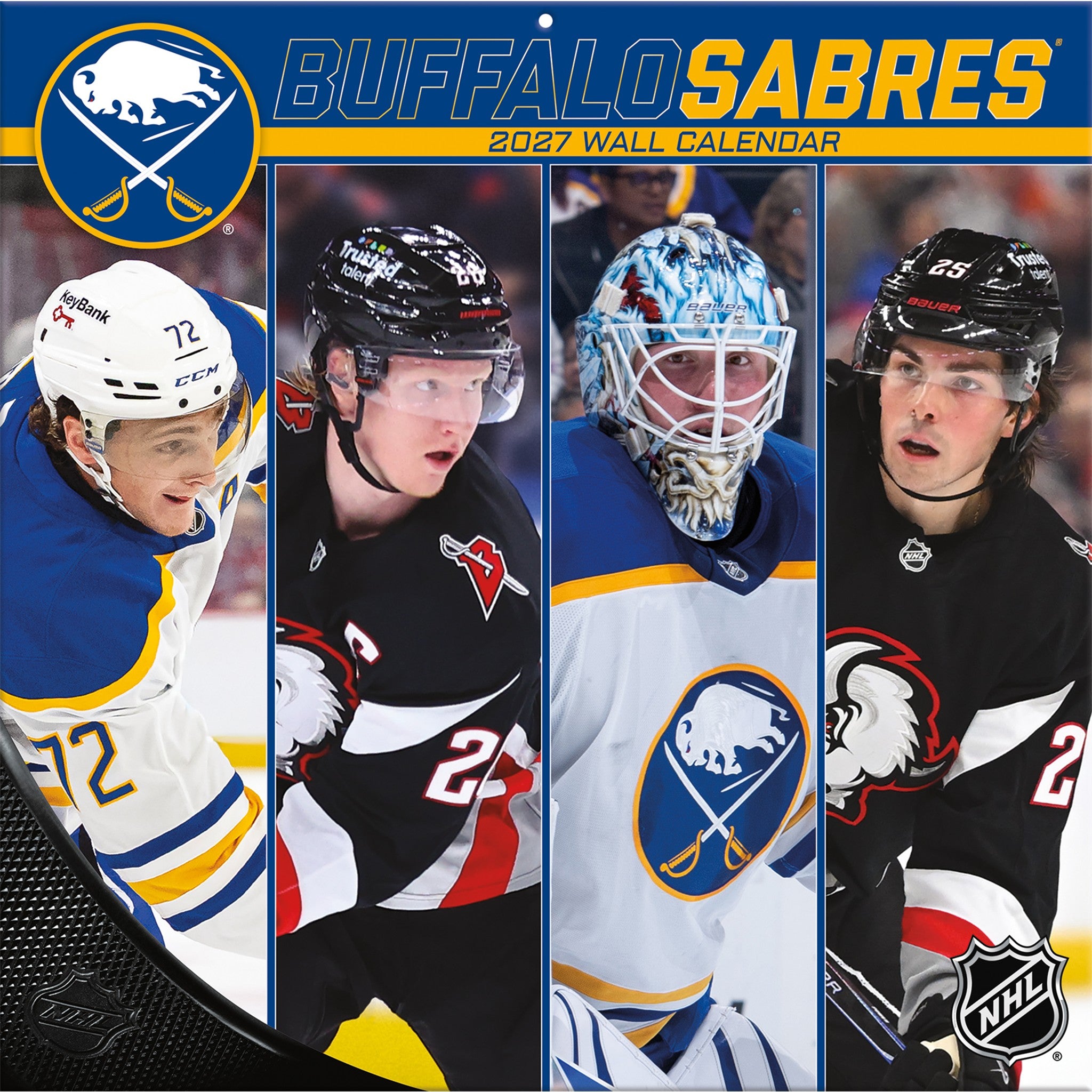 NHL Buffalo Sabres 2027 Wall Calendar