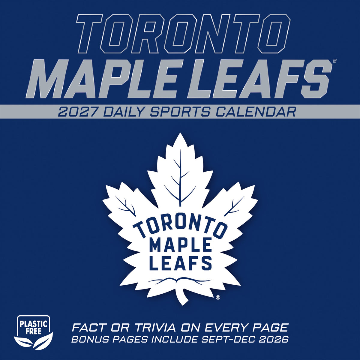 NHL Toronto Maple Leafs 2027 Box Calendar