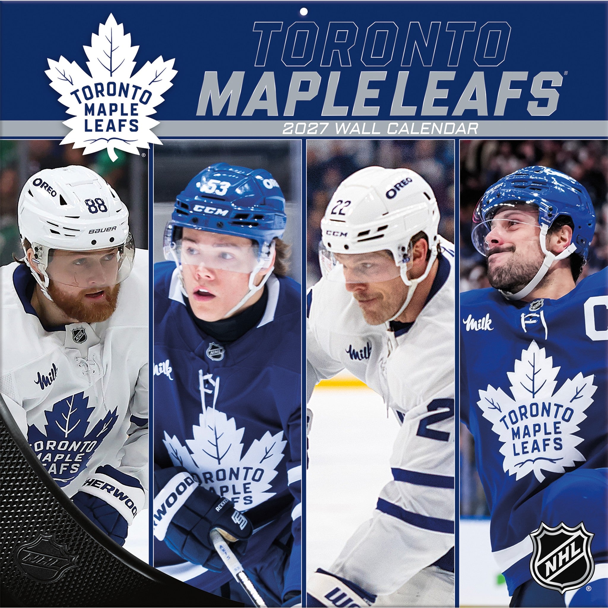 NHL Toronto Maple Leafs 2027 Wall Calendar