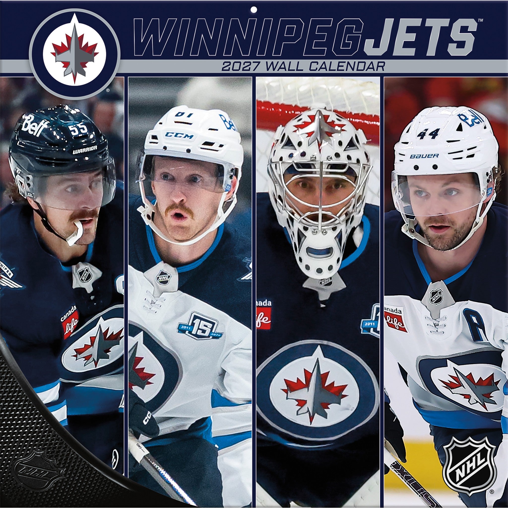 NHL Winnipeg Jets 2027 Wall Calendar - Online Only