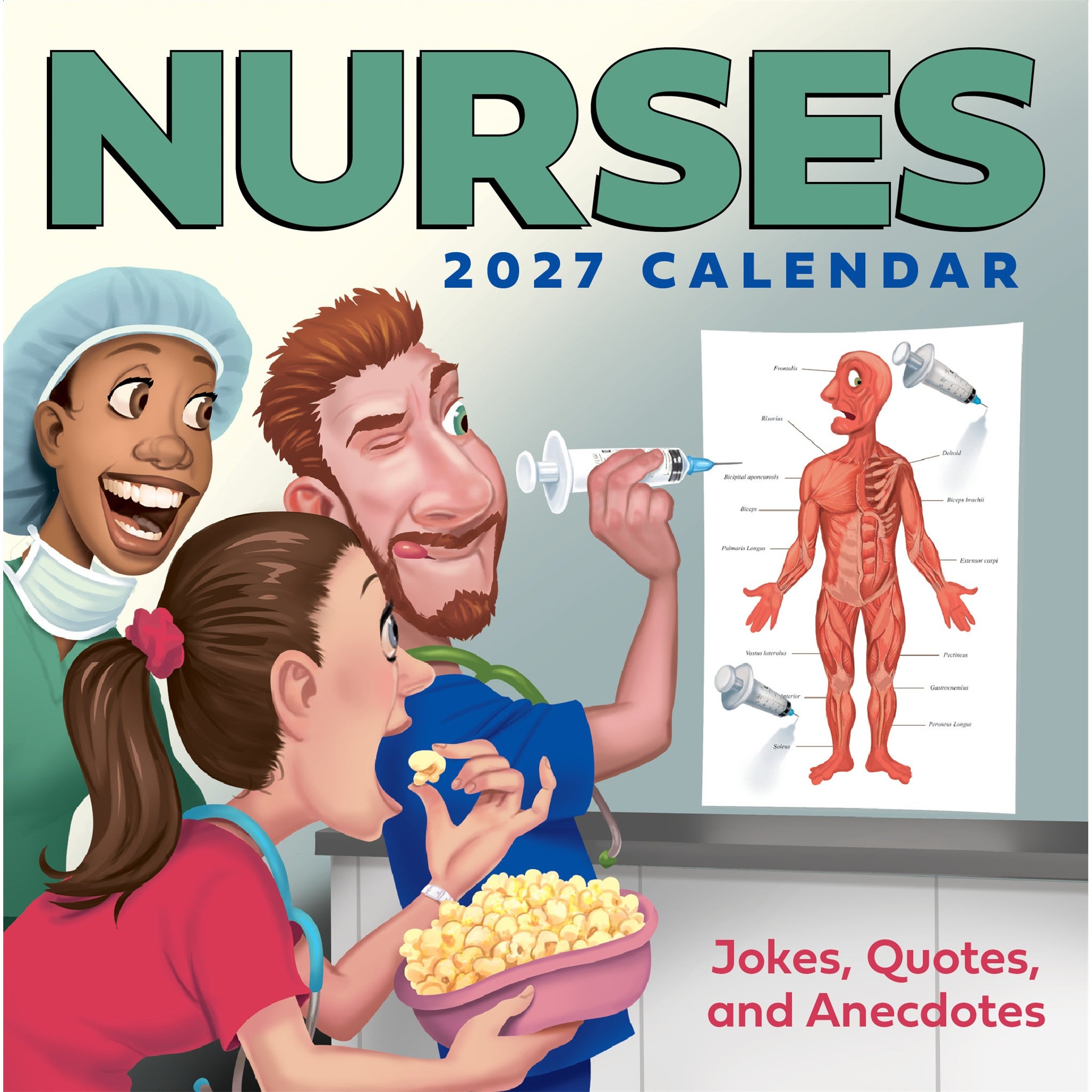 Nurses 2027 Box Calendar