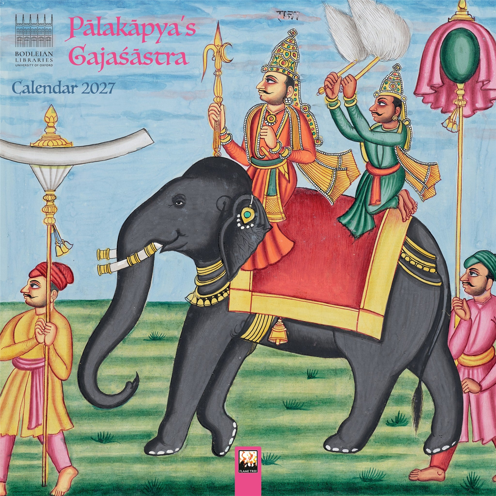 Palakapya's Gajaśāstra The Science of Elephants 2027 Wall Calendar