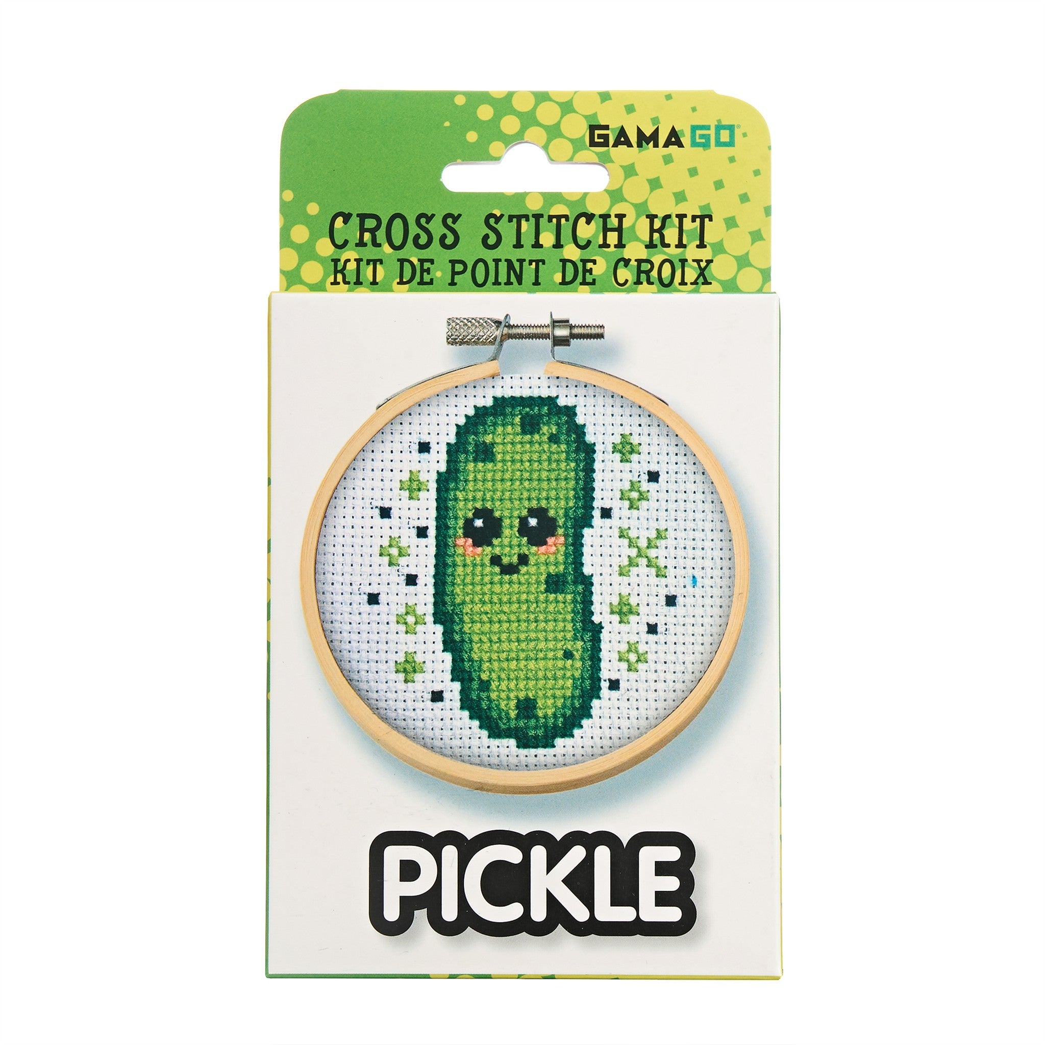 Pickle Cross Stitch Embroidery Kit