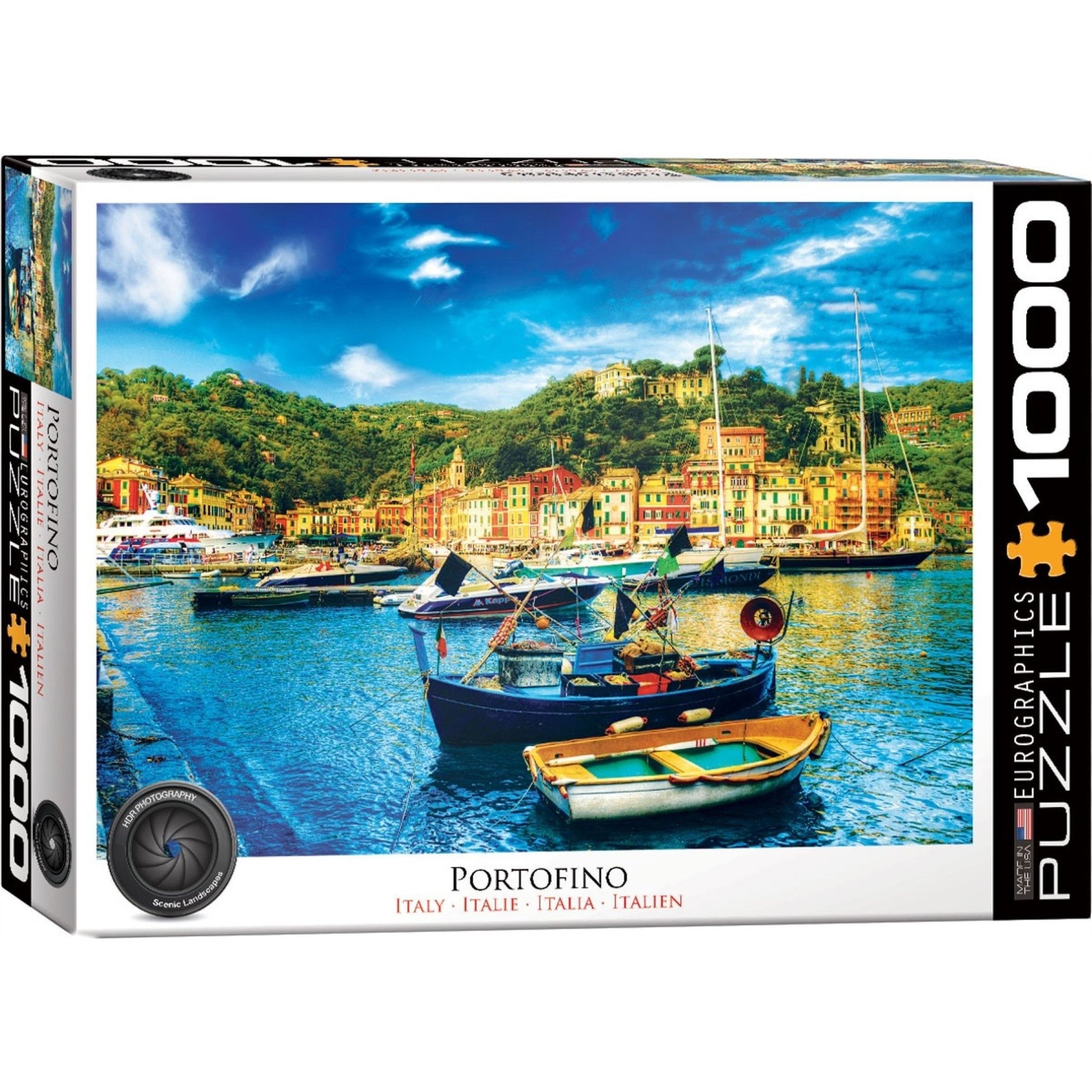 Portofino Italy 1000 Piece Puzzle
