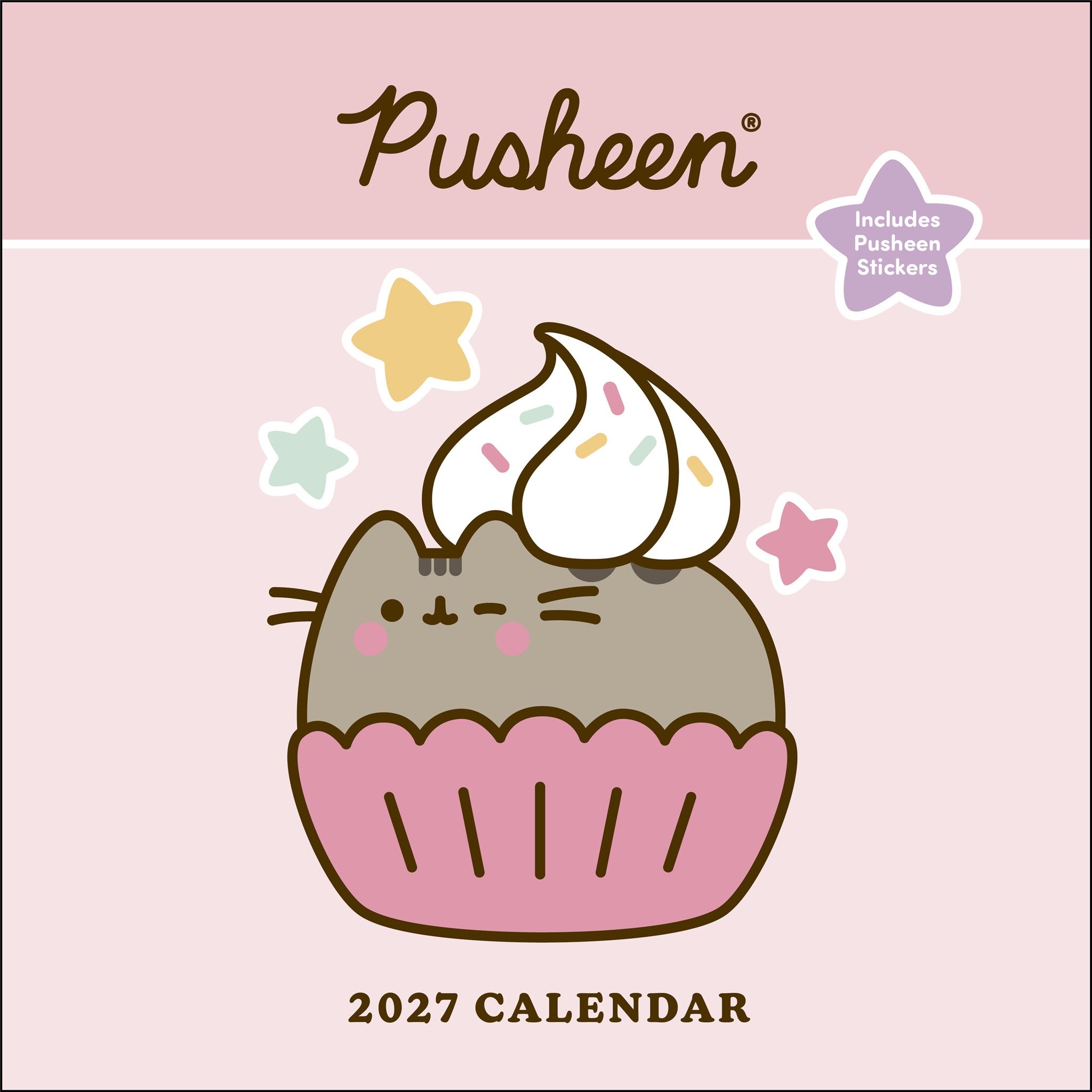 Pusheen 2027 Wall Calendar